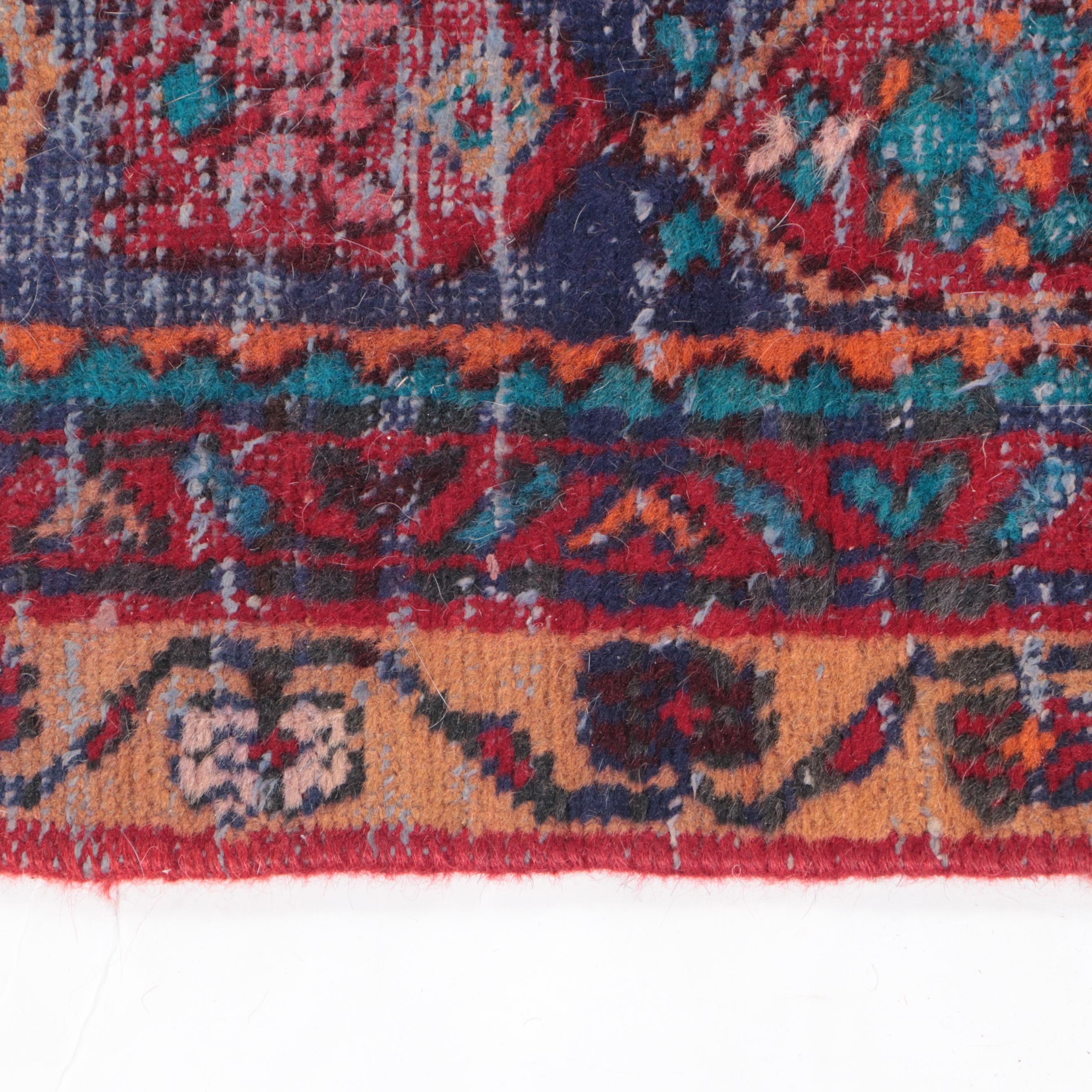 3'4 x 13'1 Hand-Knotted Persian Hamadan Long Rug