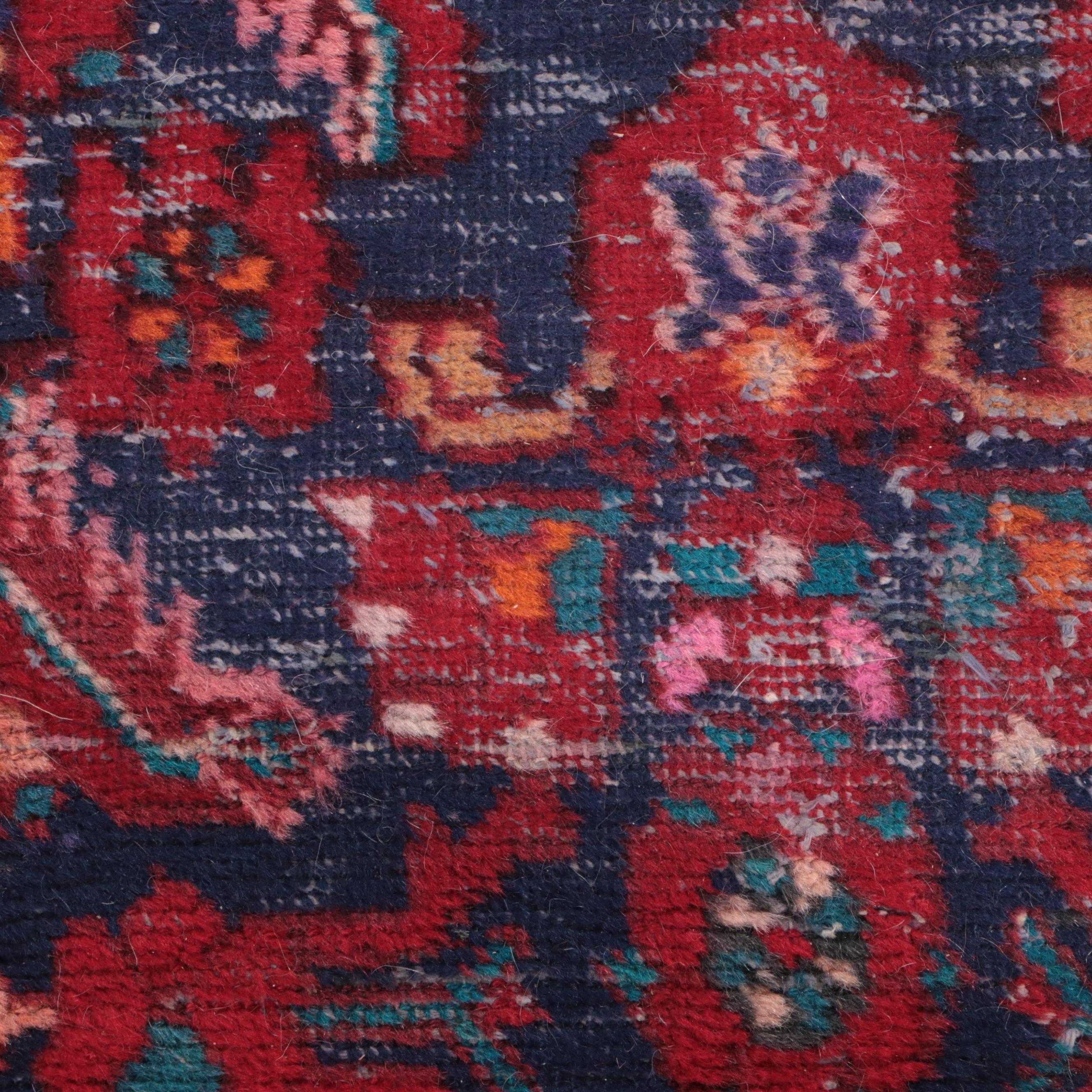 3'4 x 13'1 Hand-Knotted Persian Hamadan Long Rug