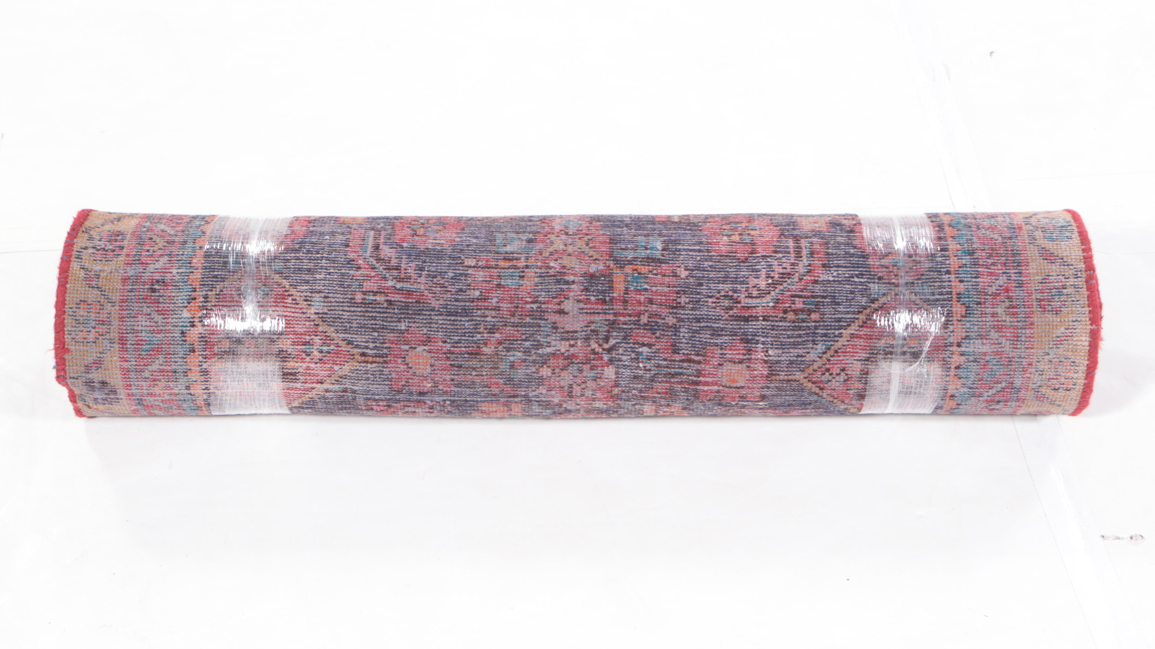 3'4 x 13'1 Hand-Knotted Persian Hamadan Long Rug