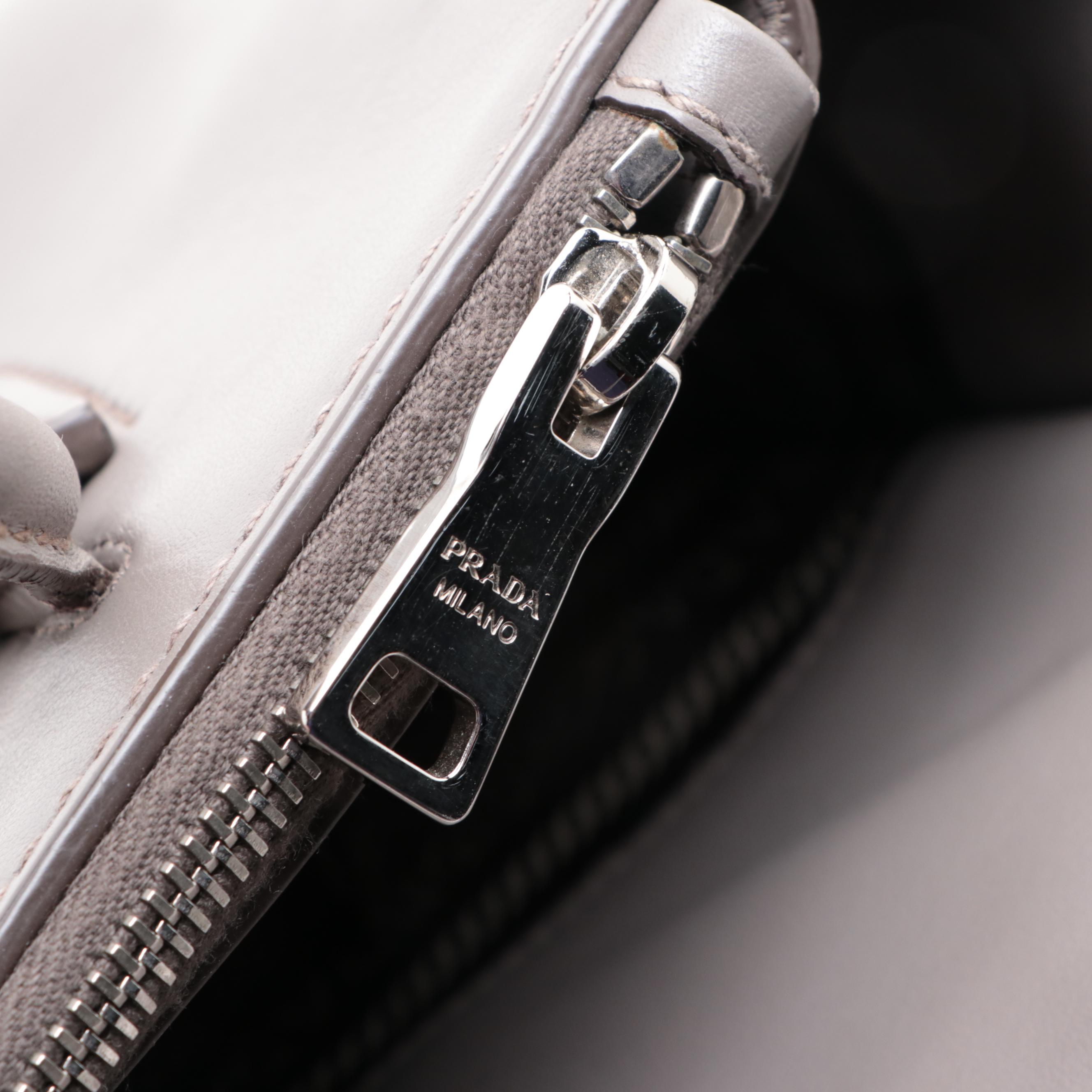 Prada City Sport Tote in Smooth Calfskin Leather