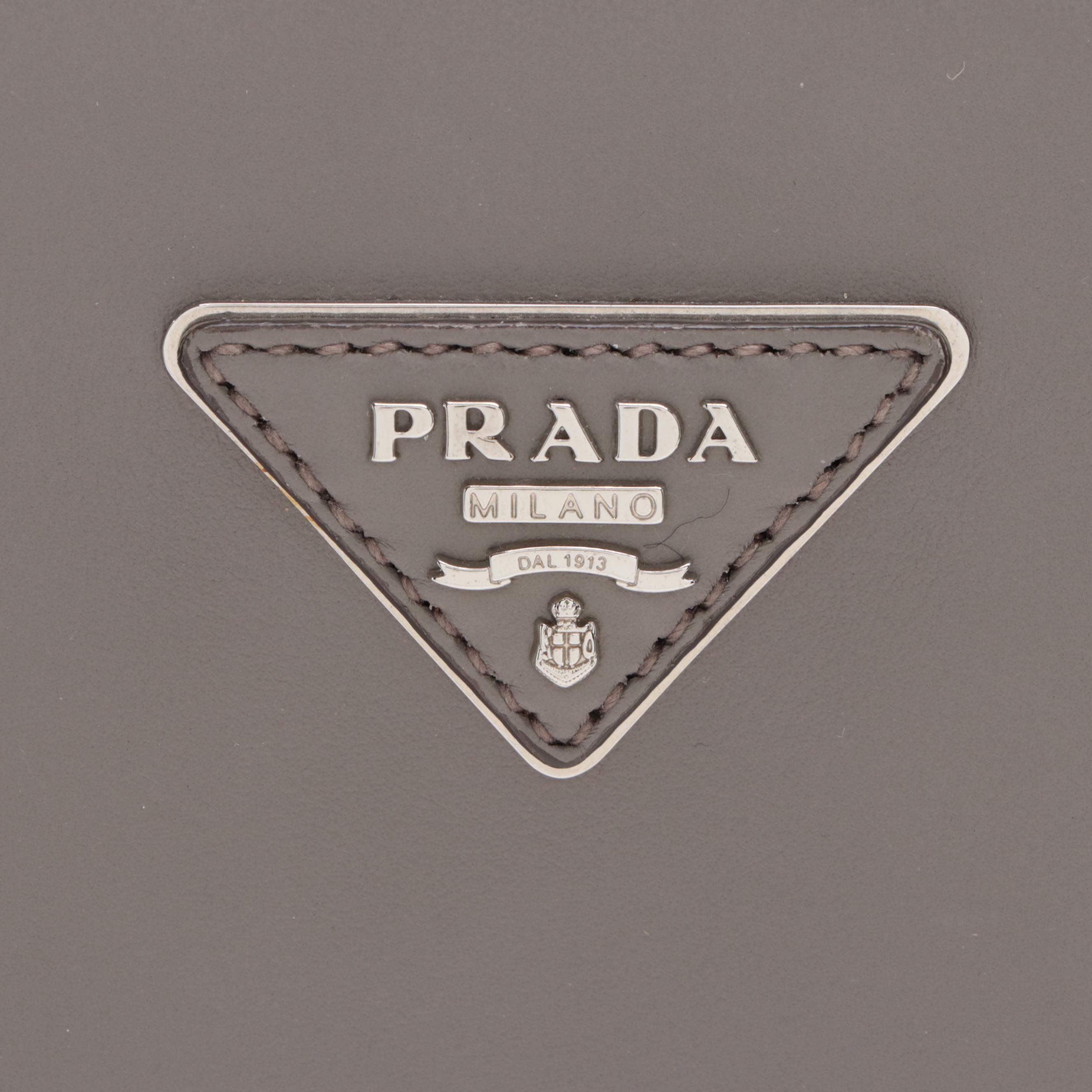 Prada City Sport Tote in Smooth Calfskin Leather