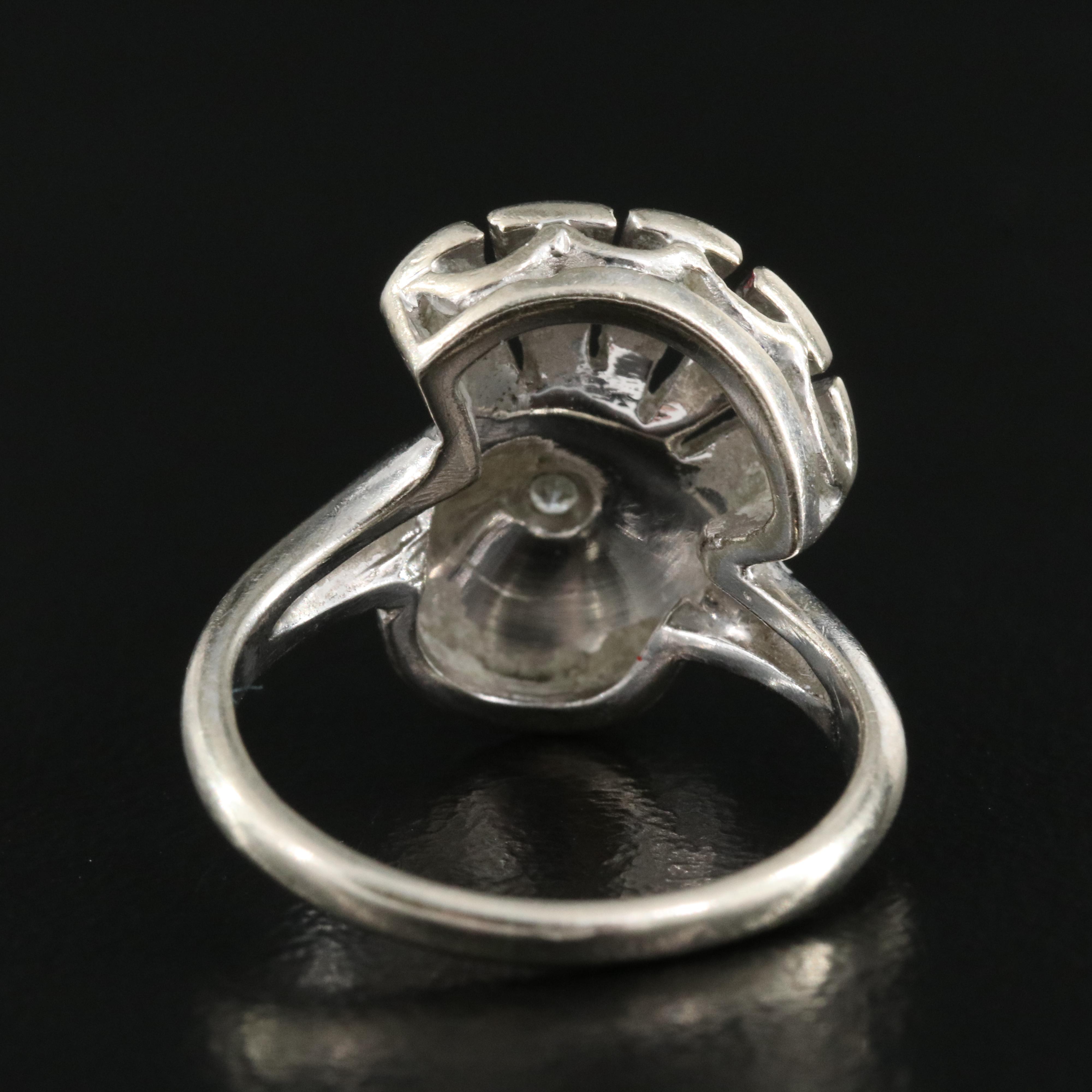 Vintage 14K 0.10 CTW Diamond Ring