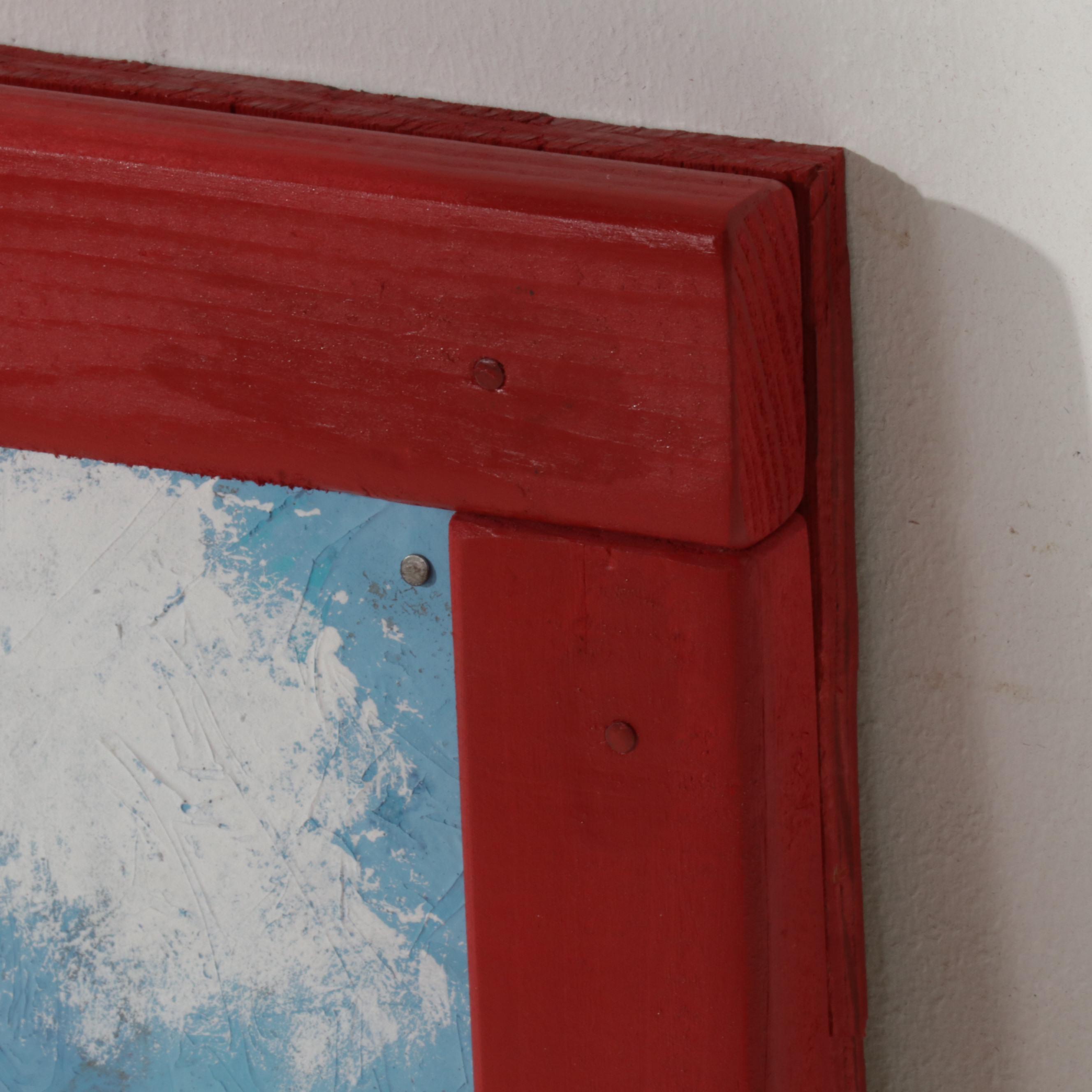 Cheri Clem Mixed Media Painting "American Farmland," 2022