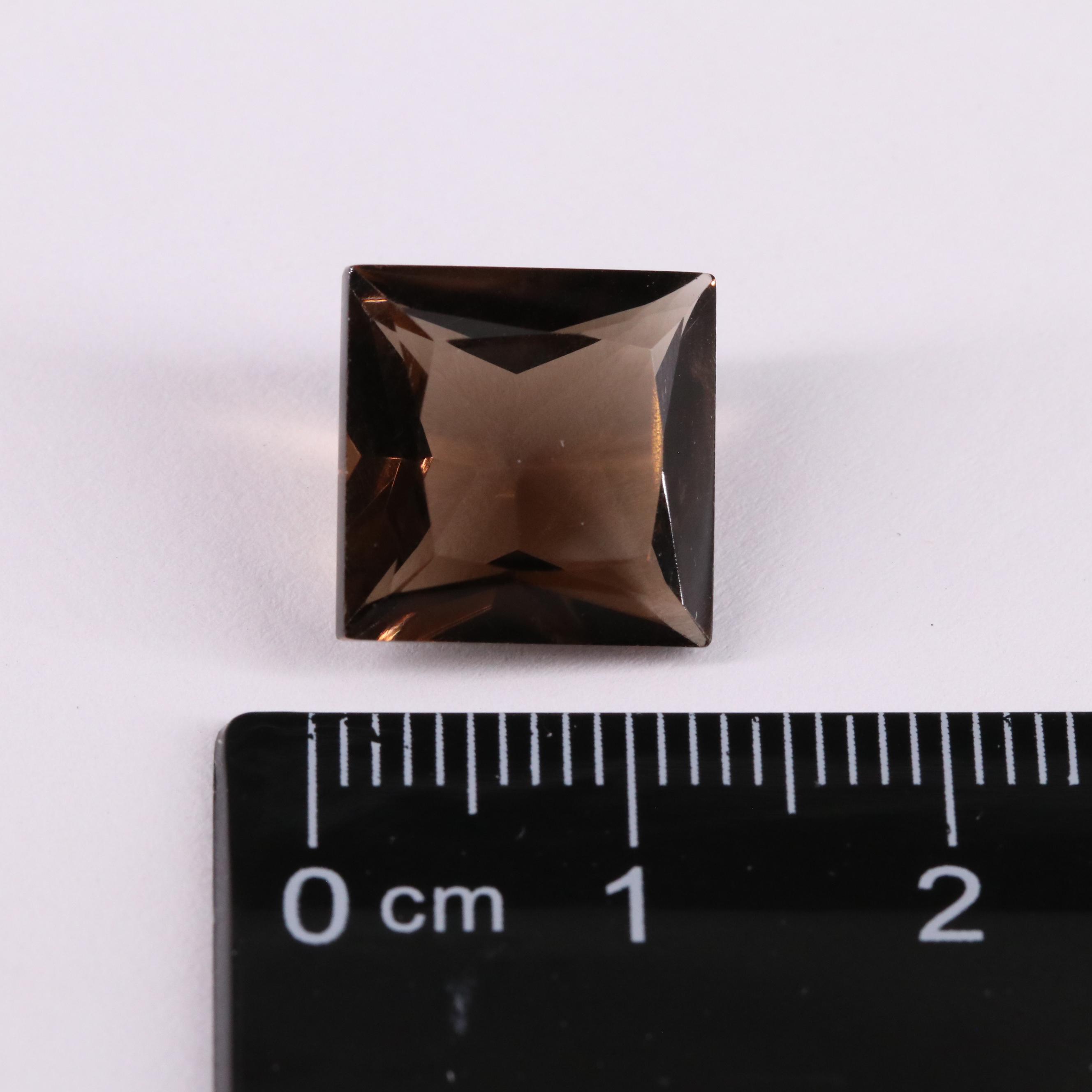 Loose 6.94 CT Smoky Quartz