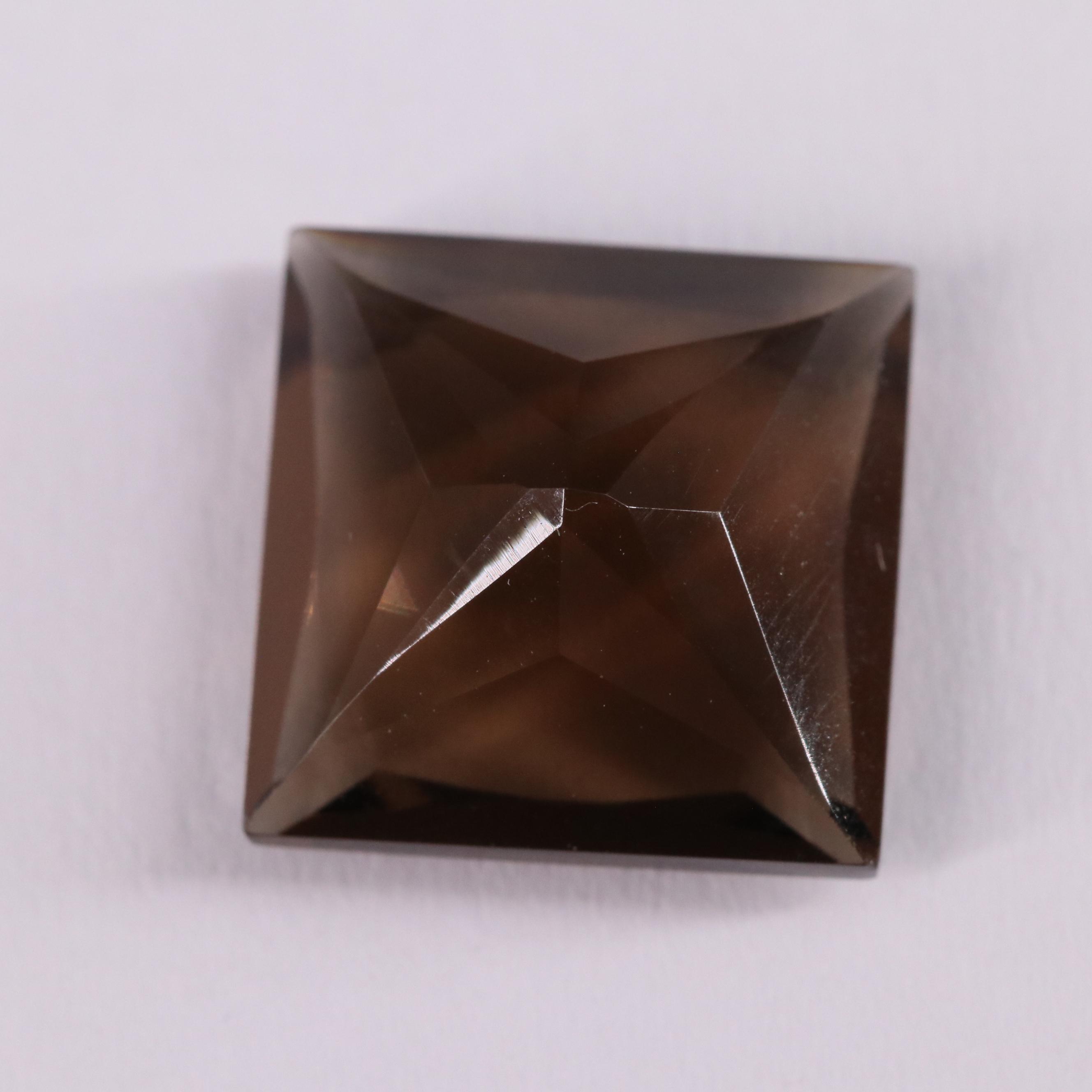 Loose 6.94 CT Smoky Quartz