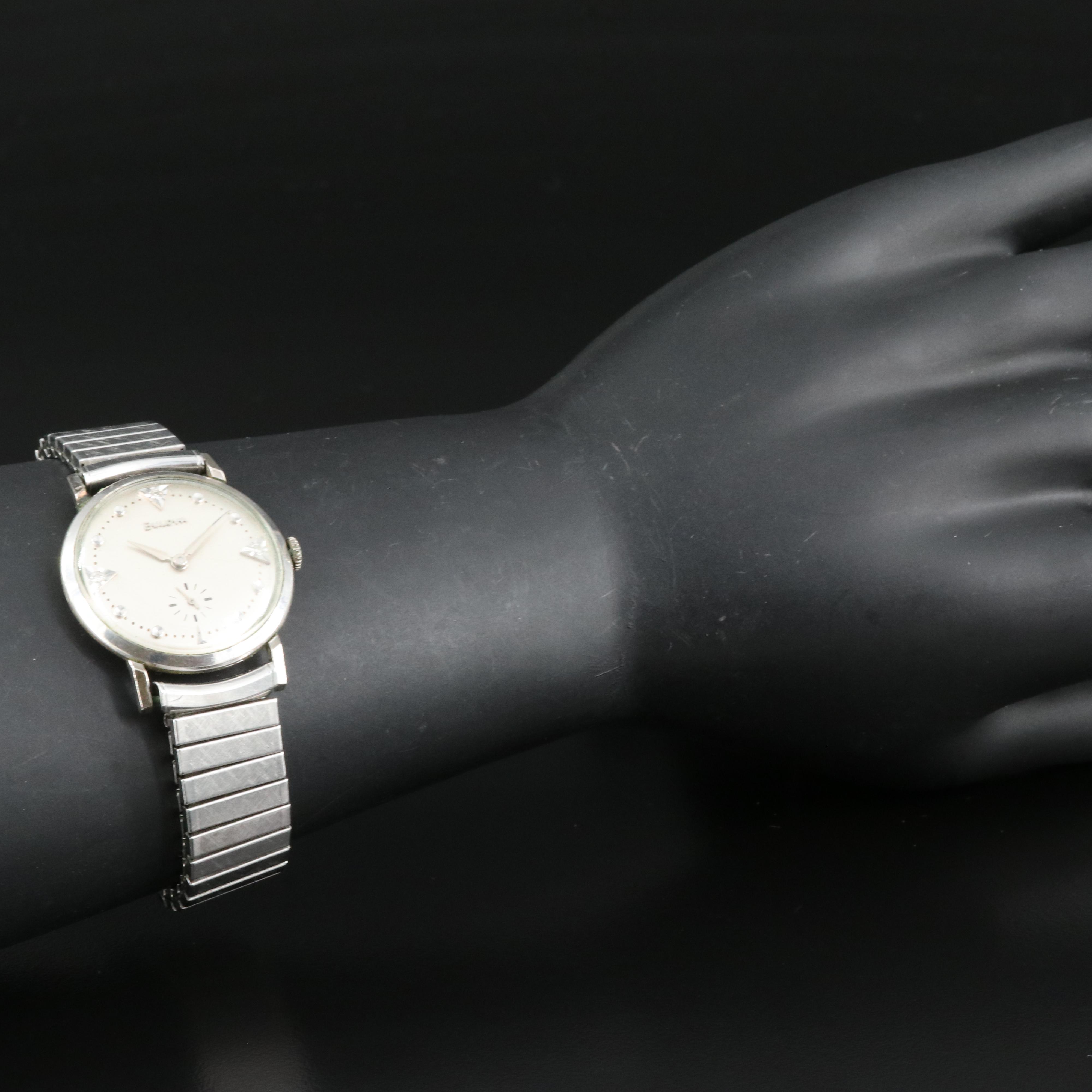 Bulova Diamond Dial Vintage Watch