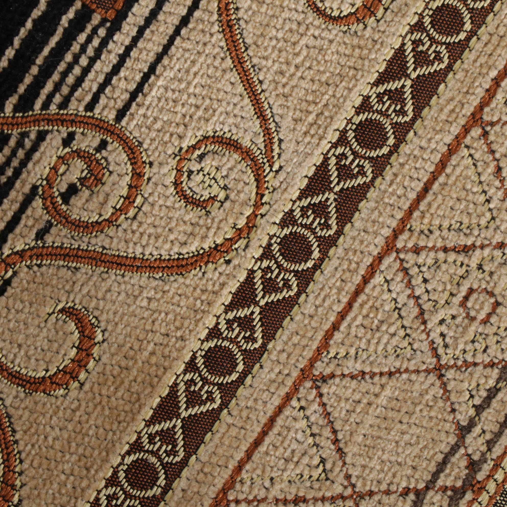 Contemporary Metal Bench Seat, Demilune Table and Mirror with Clock