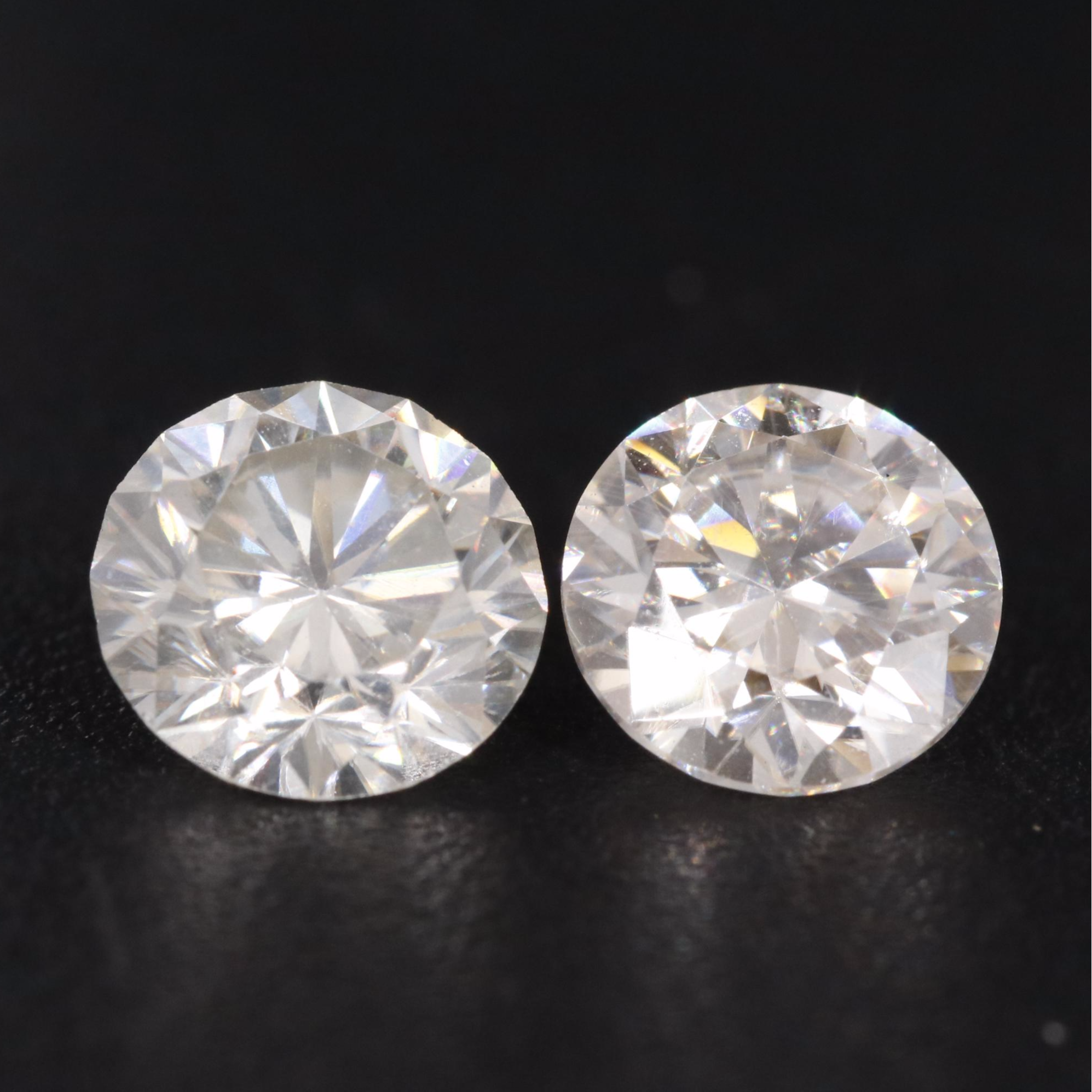 Loose 1.90 CTW Moissanite