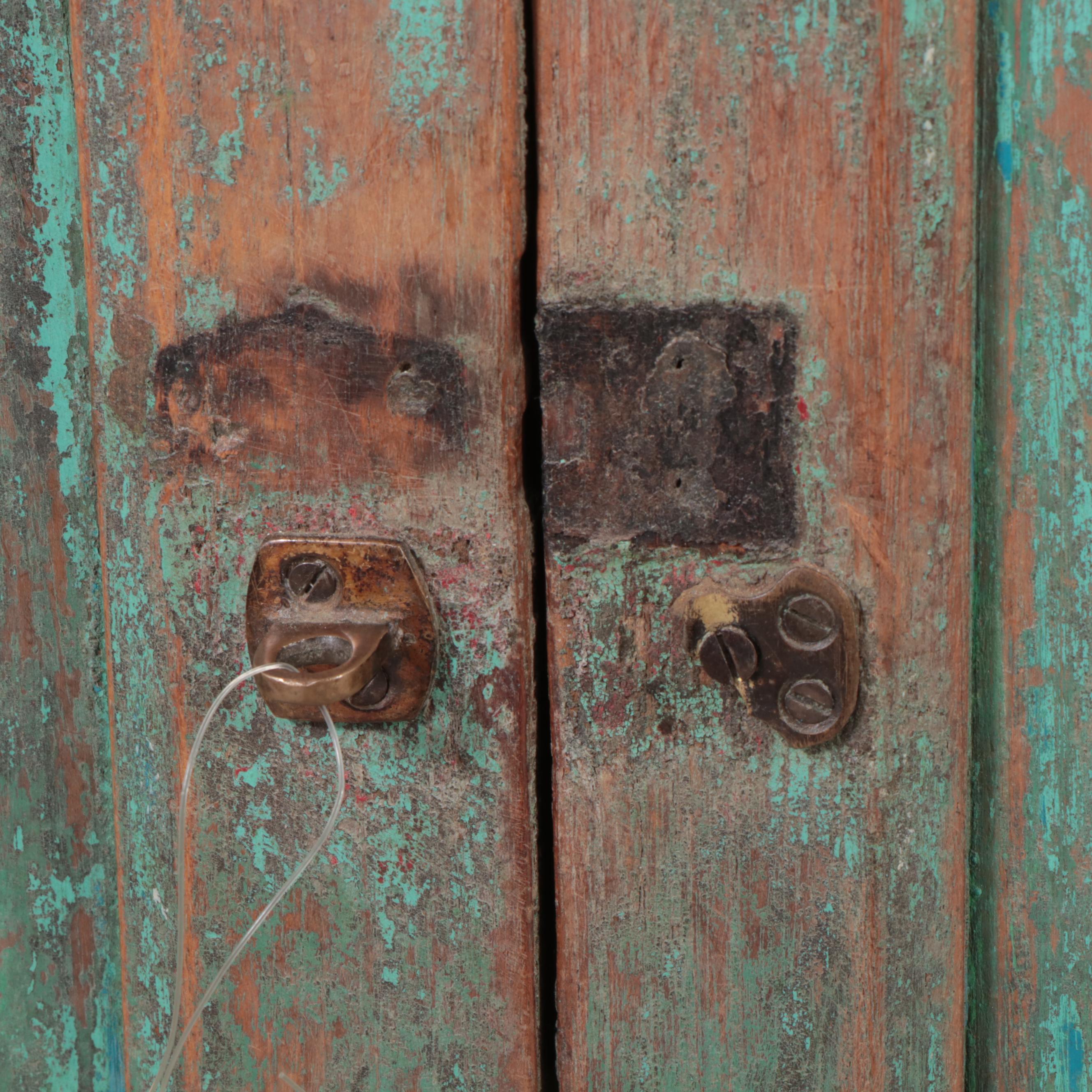 Rajasthani Teak Storage Cabinet, Early 20th Century