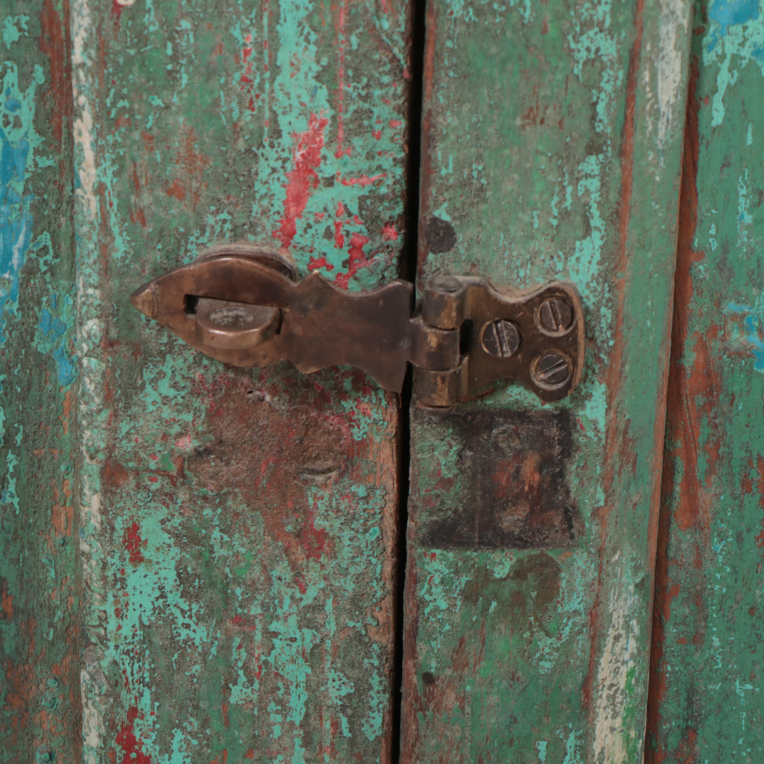 Rajasthani Teak Storage Cabinet, Early 20th Century