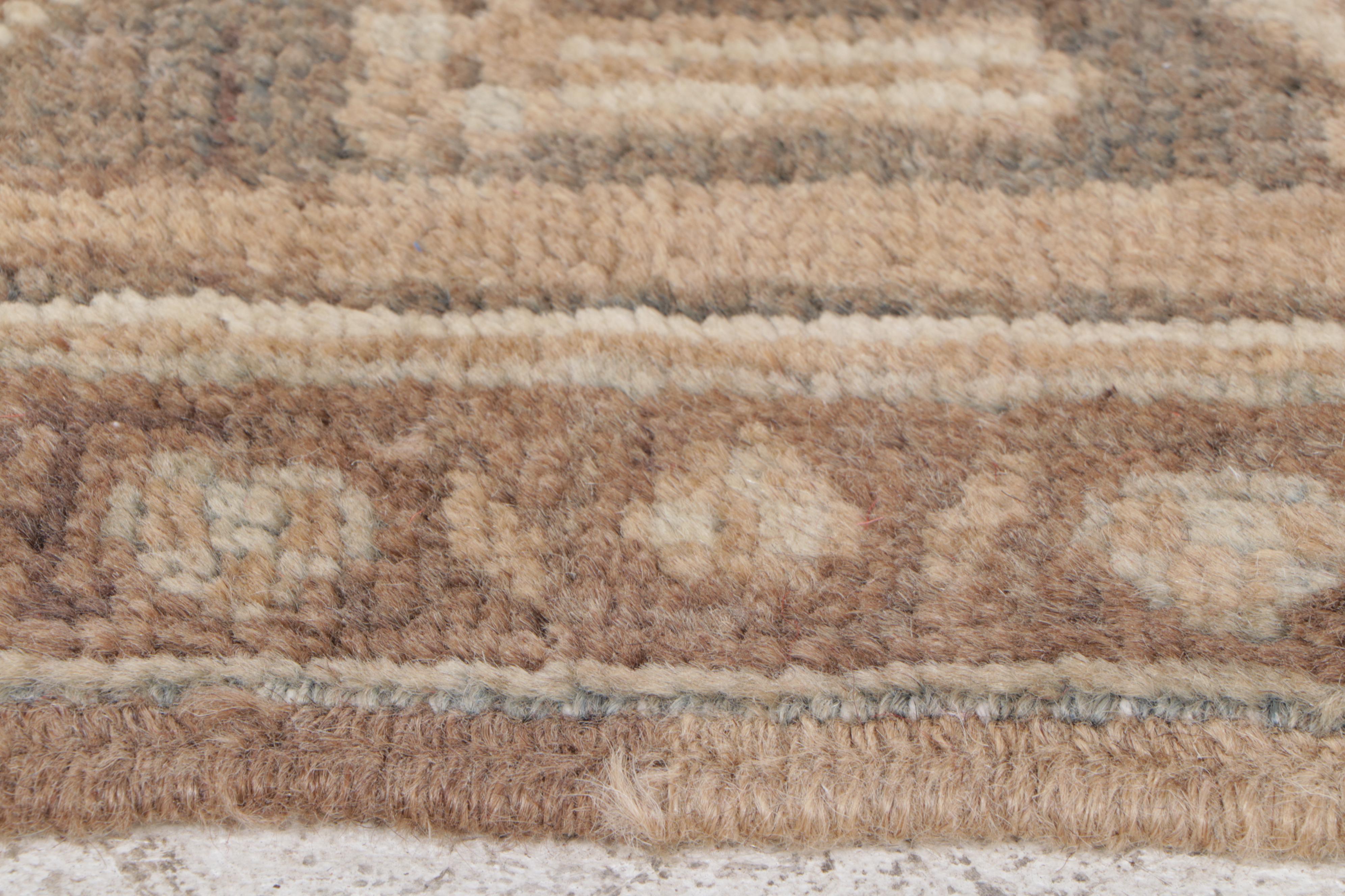 7'2 x 9'5 Hand-Knotted Indo-Persian Heriz Area Rug