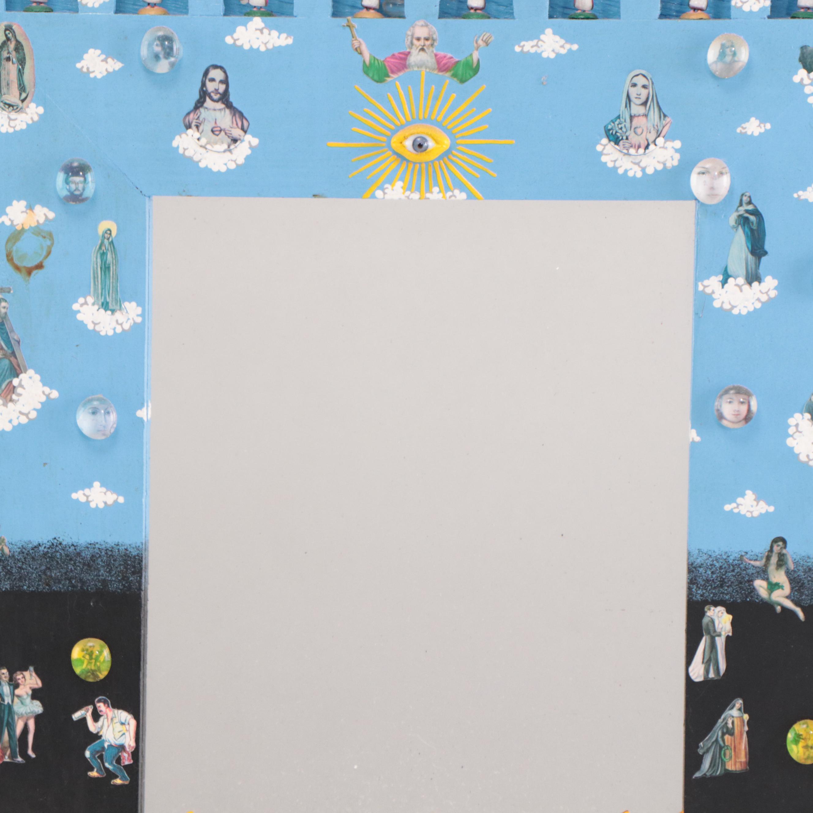Cielito Lindo Estudio Mexican Folk Art Mirror, 1999