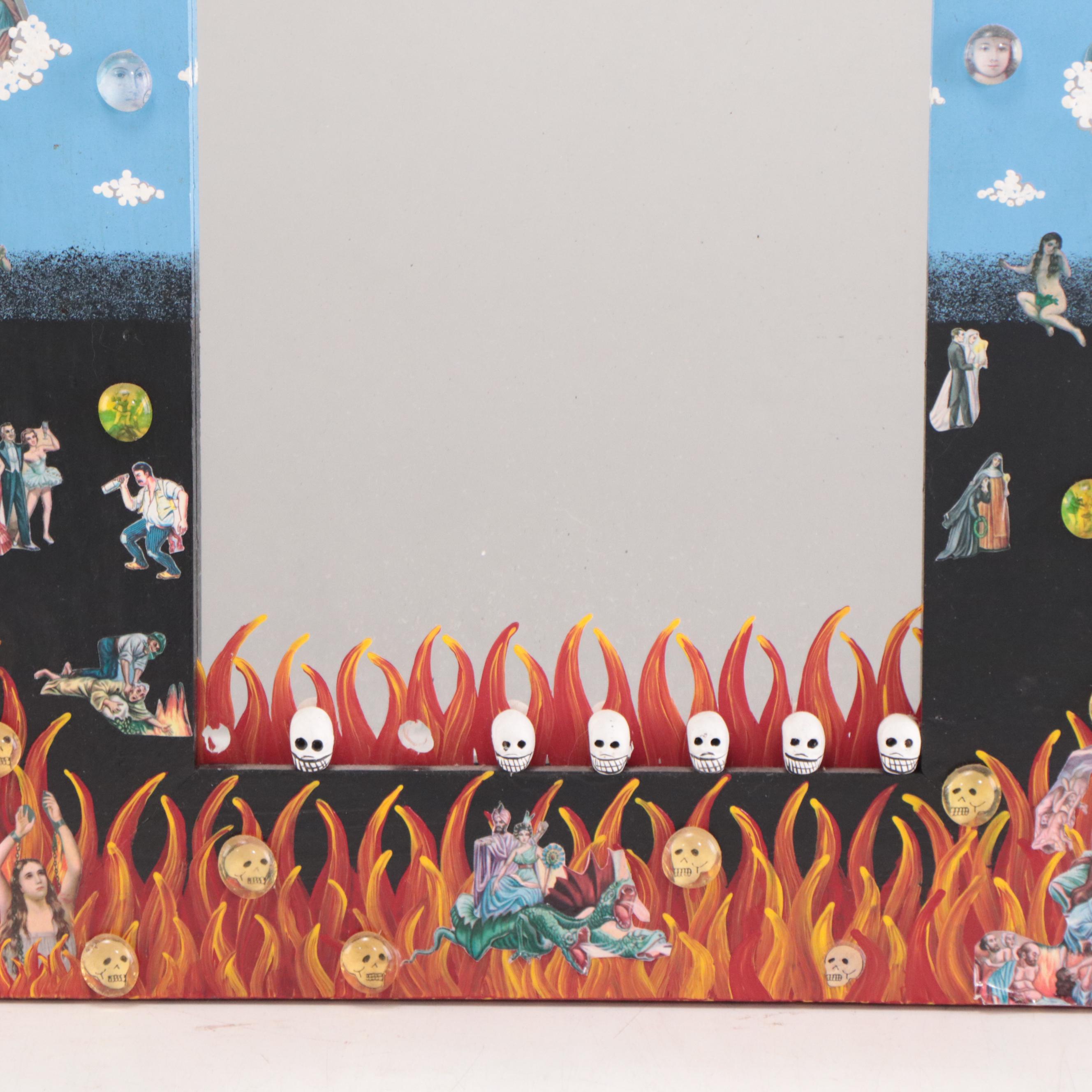 Cielito Lindo Estudio Mexican Folk Art Mirror, 1999