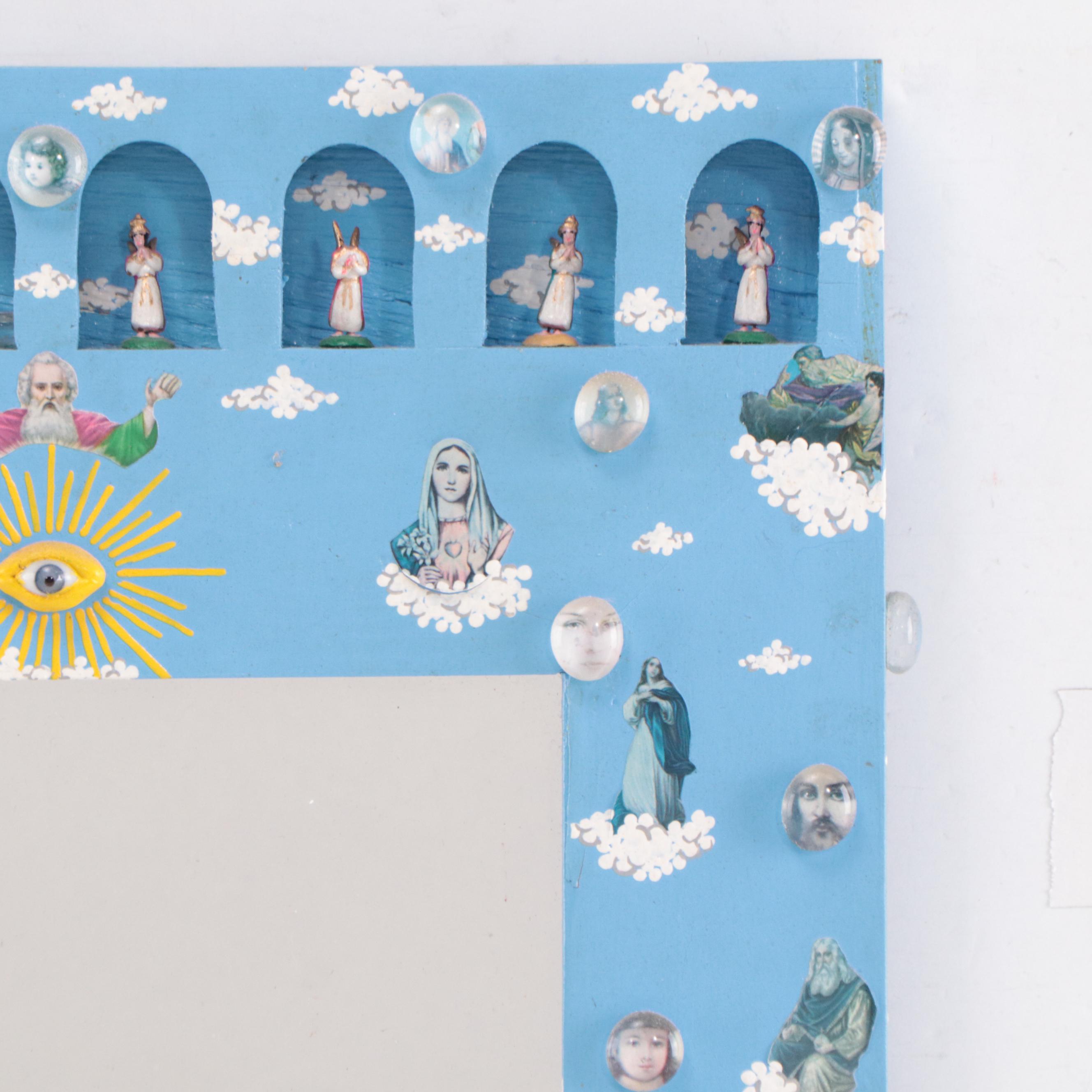 Cielito Lindo Estudio Mexican Folk Art Mirror, 1999