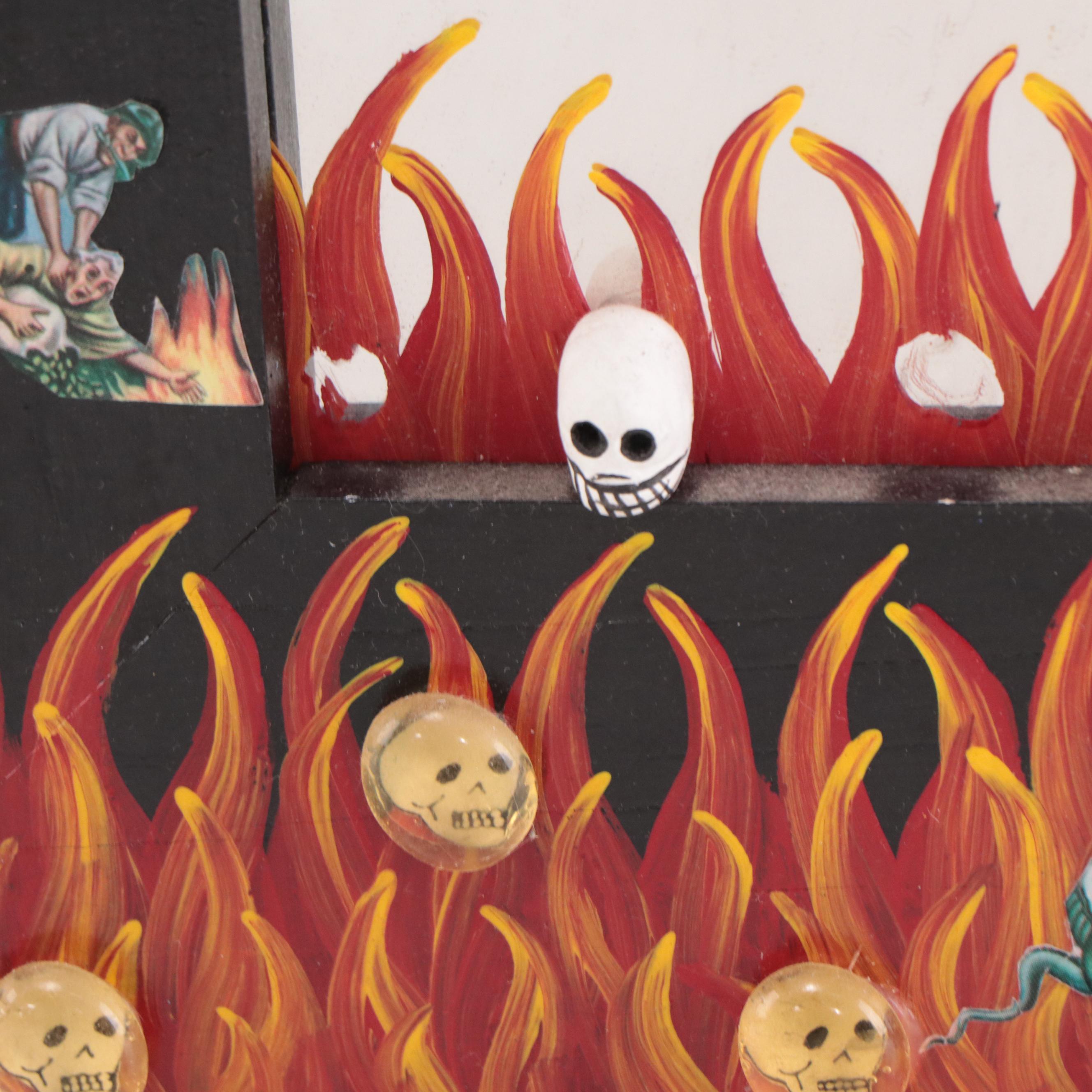 Cielito Lindo Estudio Mexican Folk Art Mirror, 1999