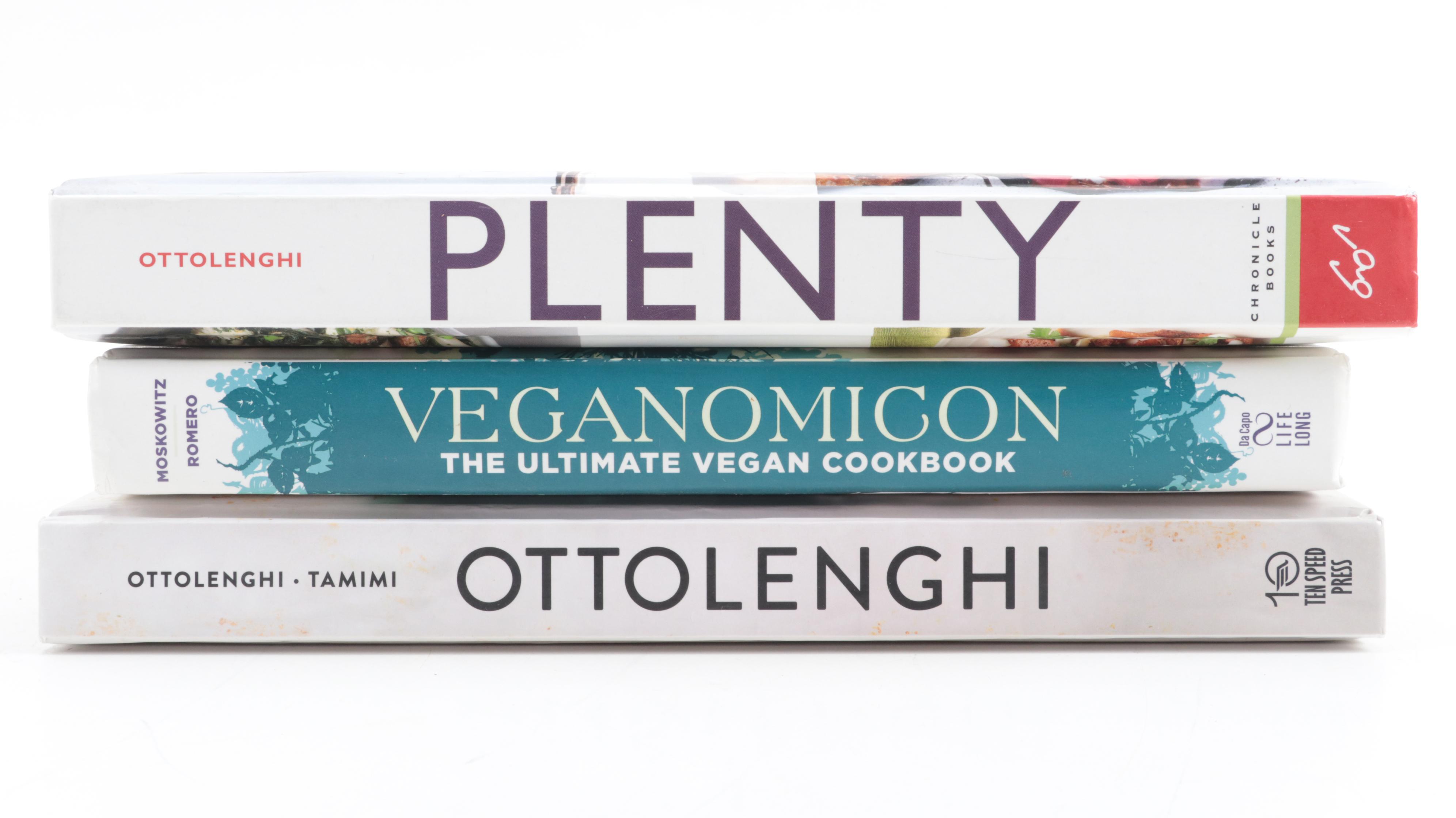 "Plenty" and "Ottolenghi: The Cookbook" by Yotam Ottolenghi and More