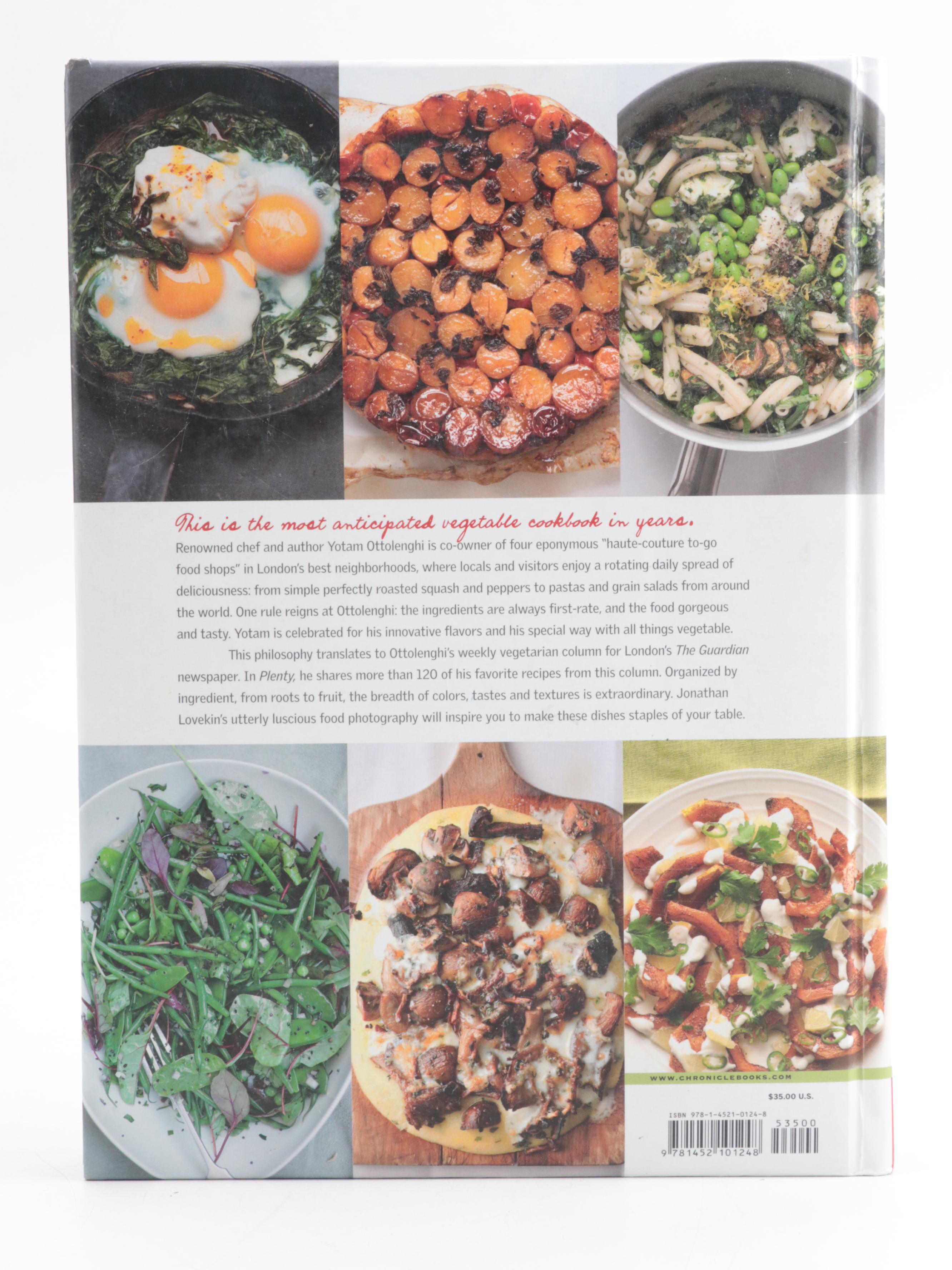 "Plenty" and "Ottolenghi: The Cookbook" by Yotam Ottolenghi and More