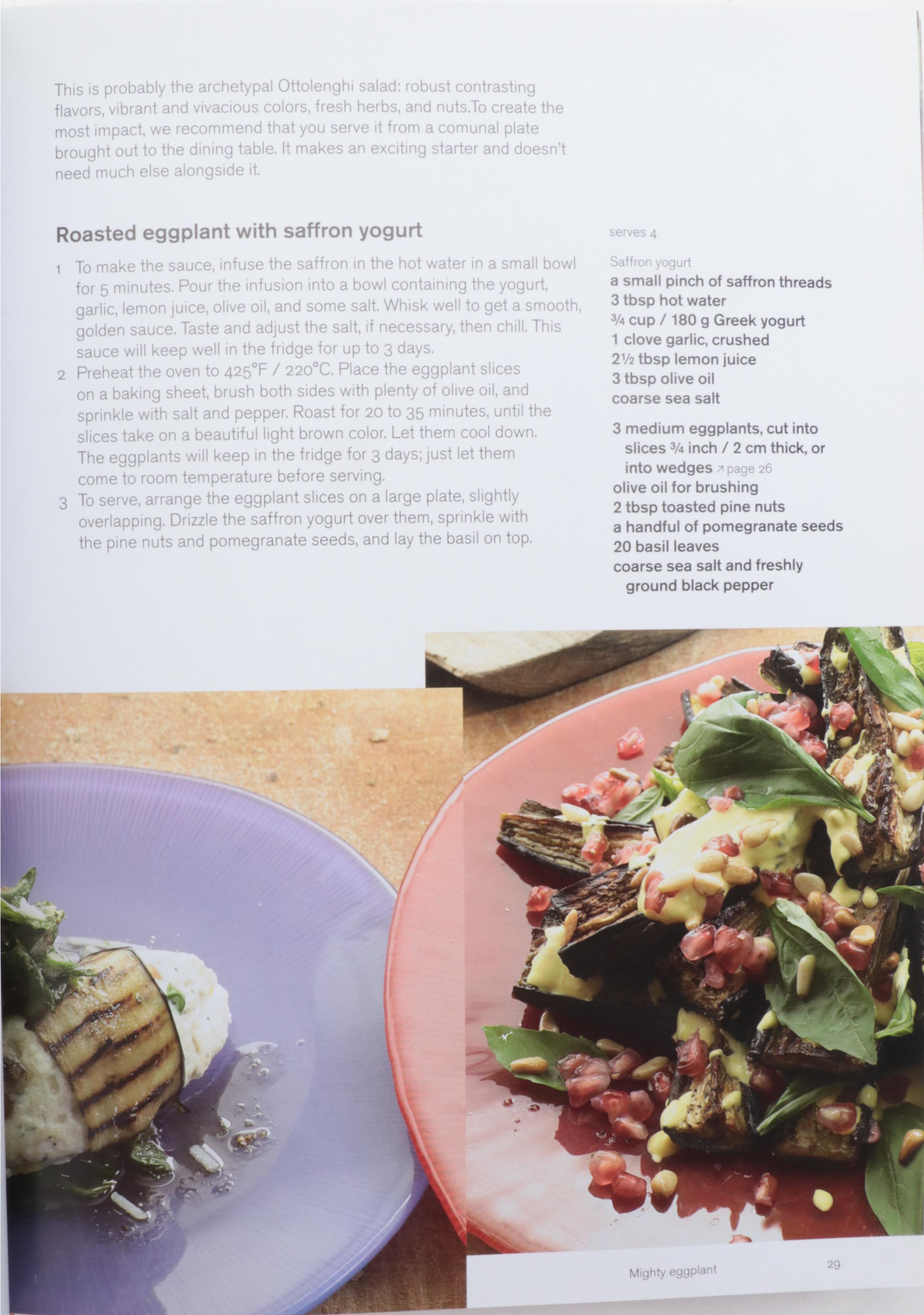 "Plenty" and "Ottolenghi: The Cookbook" by Yotam Ottolenghi and More