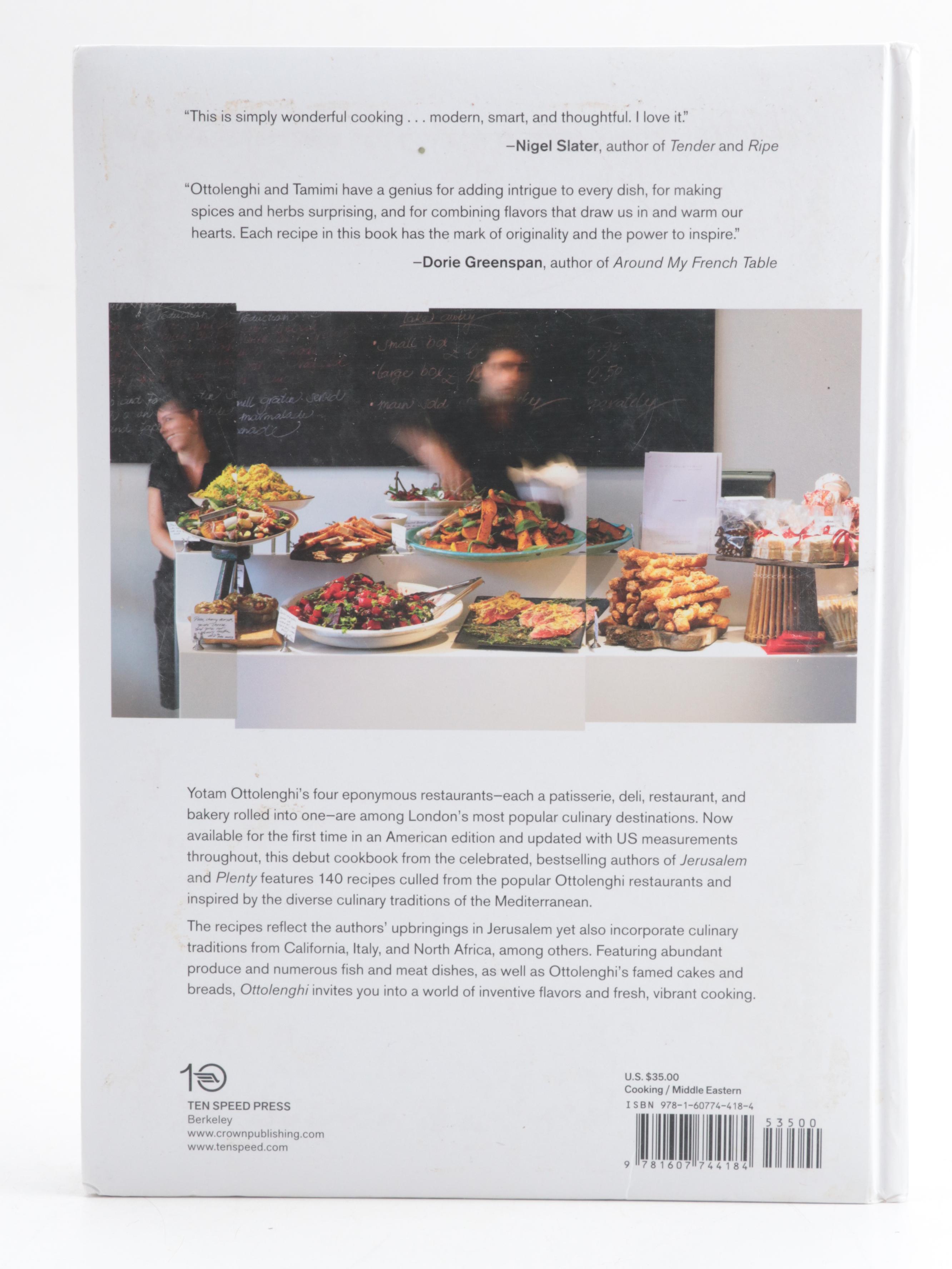 "Plenty" and "Ottolenghi: The Cookbook" by Yotam Ottolenghi and More