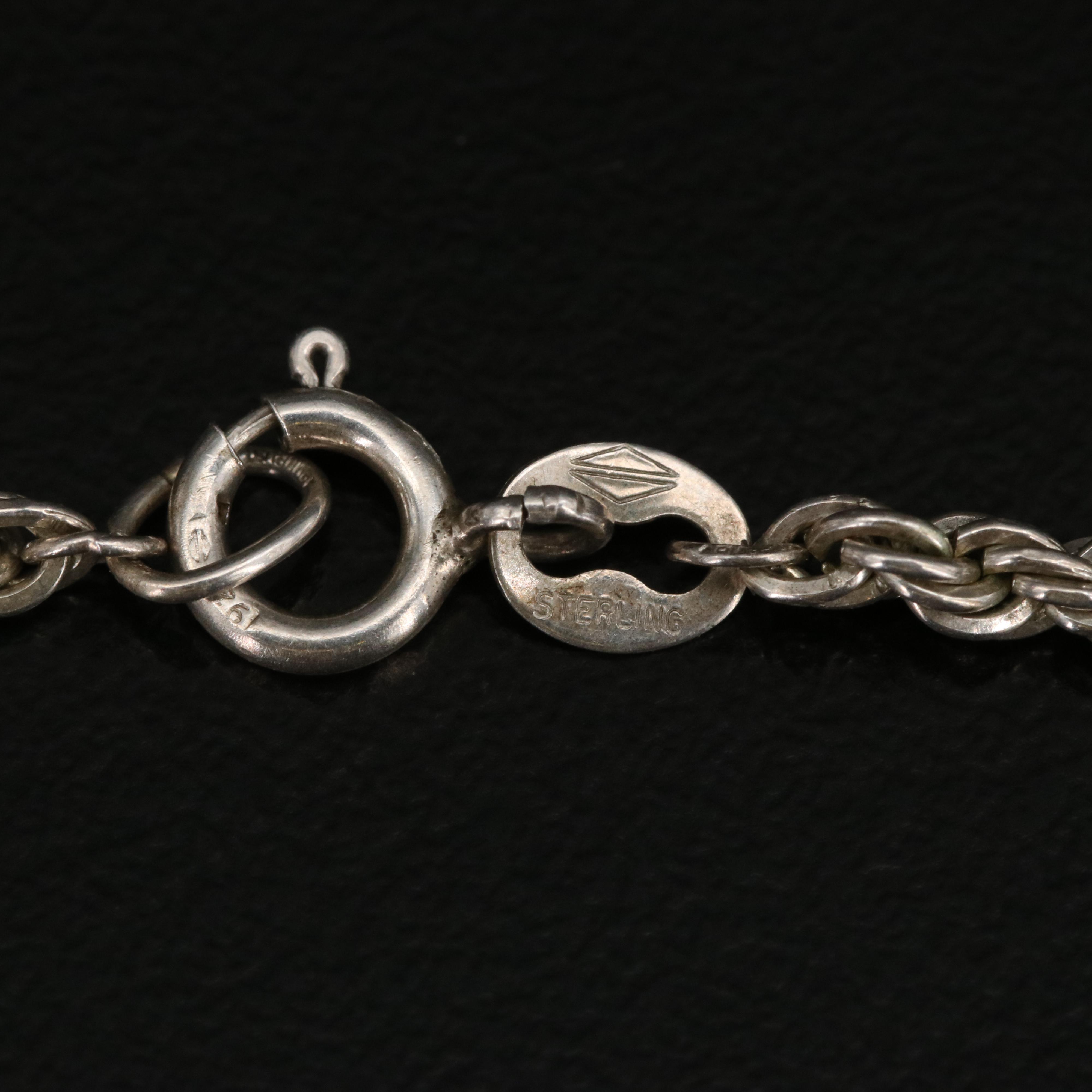 Sterling Heart Pendant Necklace