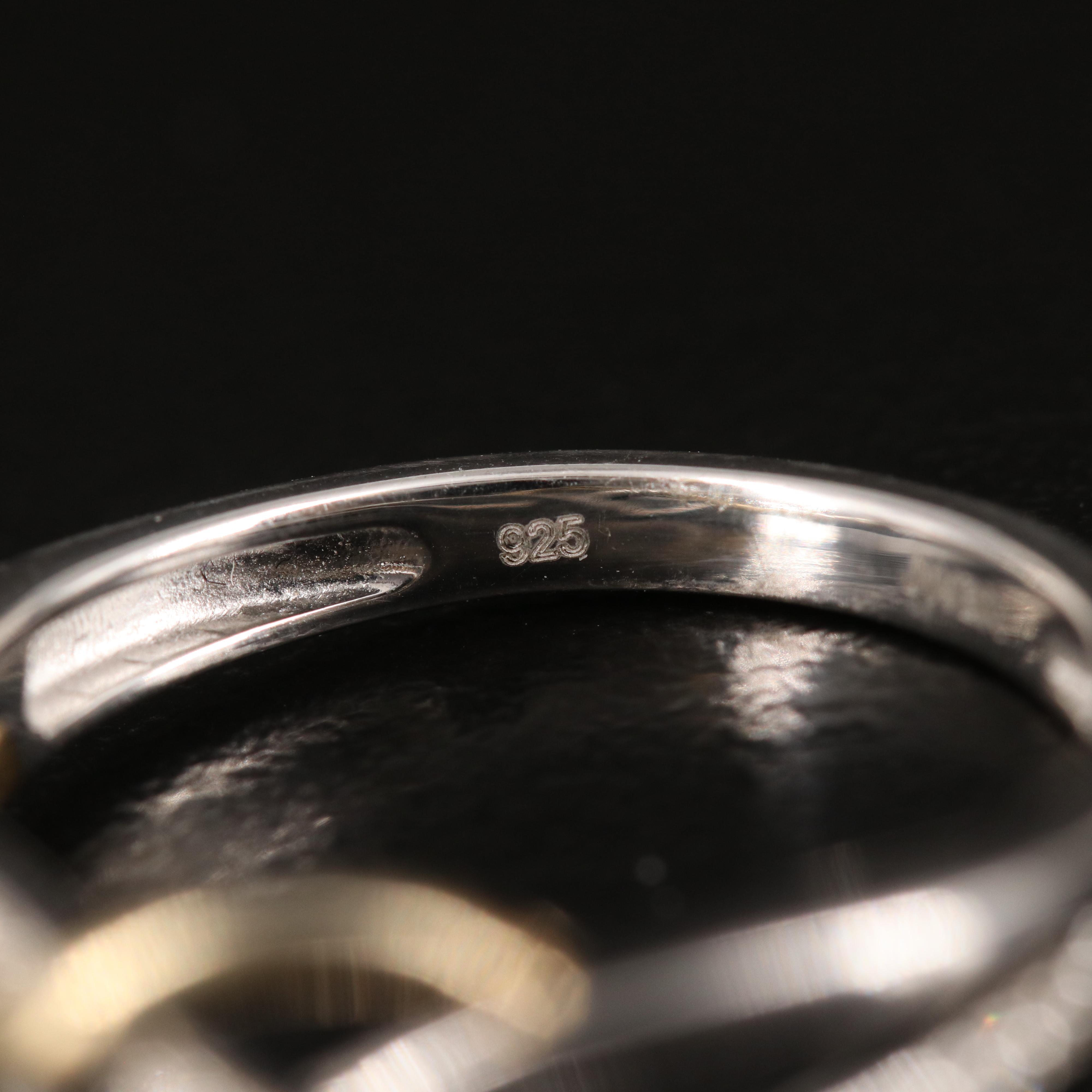 Sterling Diamond Crossover Band
