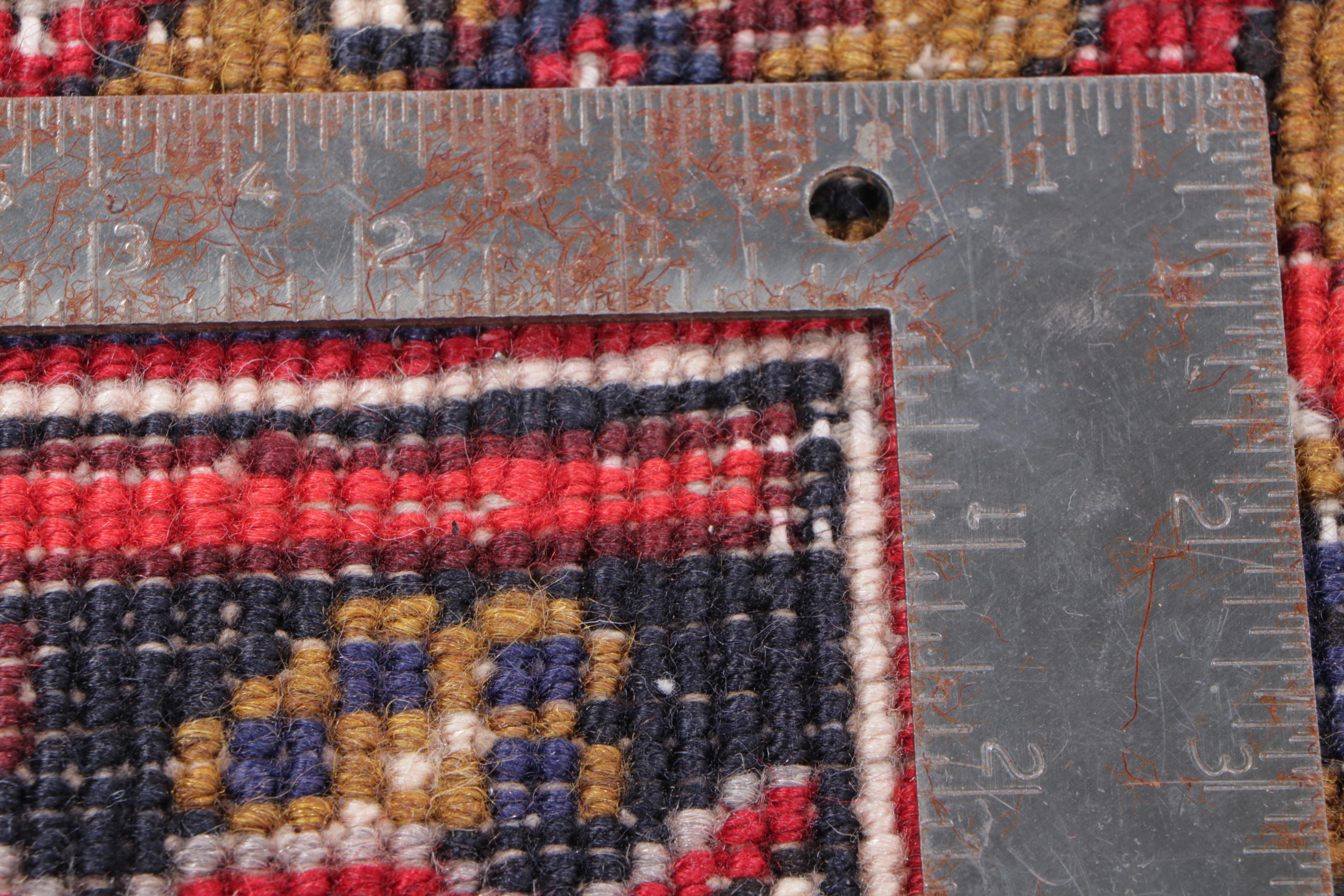 9'3 x 11'11 Hand-Knotted Persian Heriz Area Rug