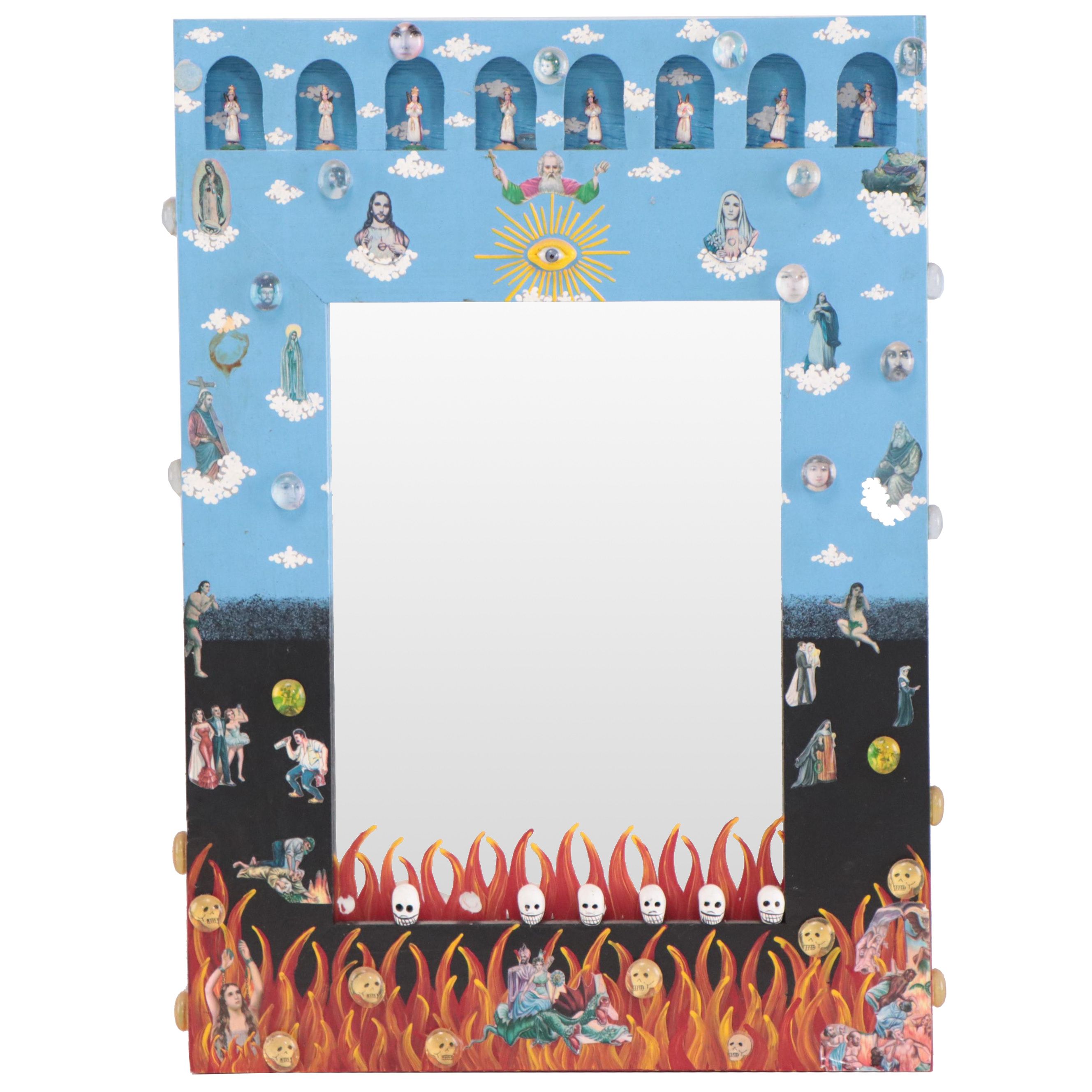 Cielito Lindo Estudio Mexican Folk Art Mirror, 1999