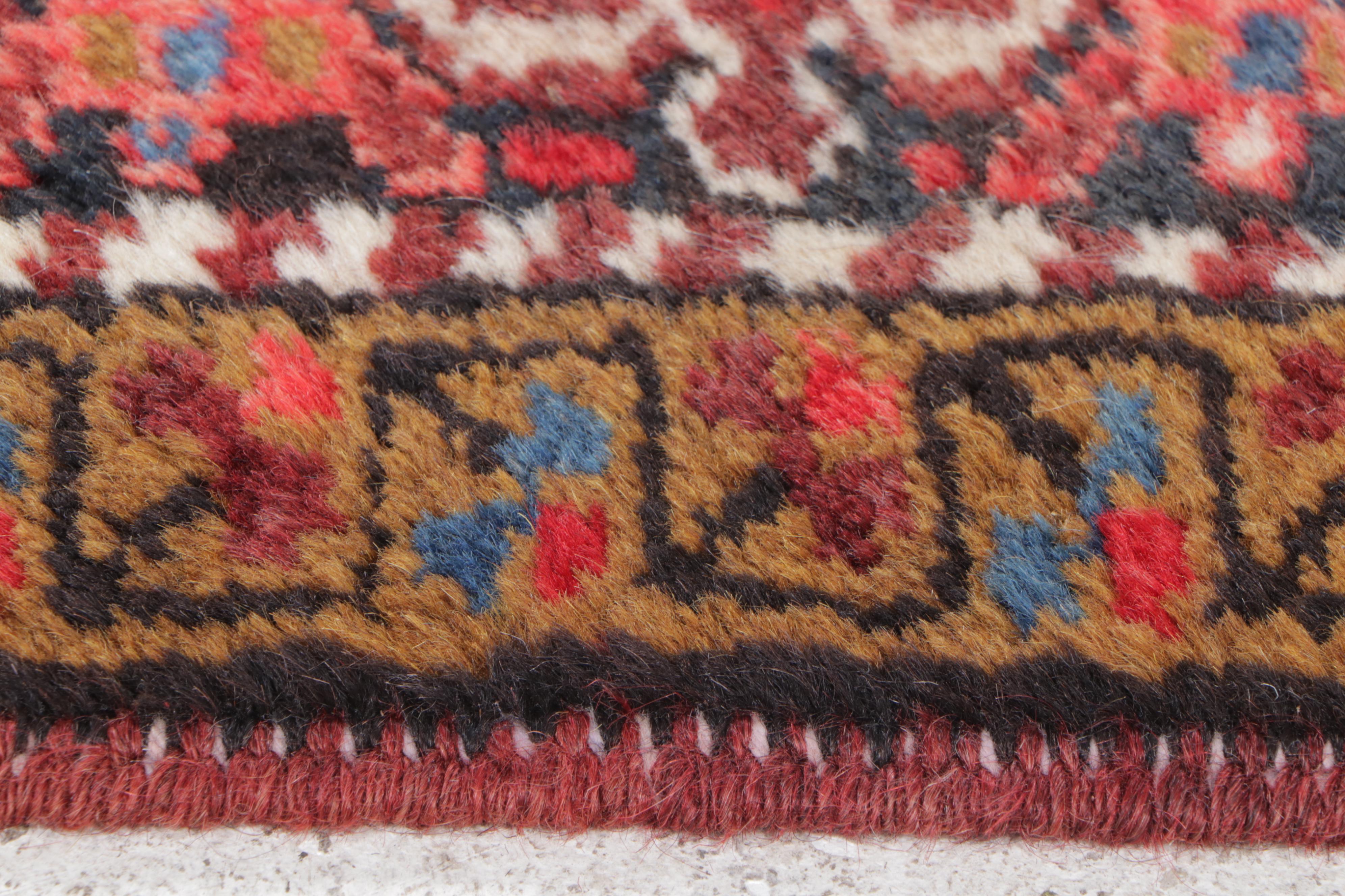 7'9 x 11'5 Hand-Knotted Persian Heriz Area Rug