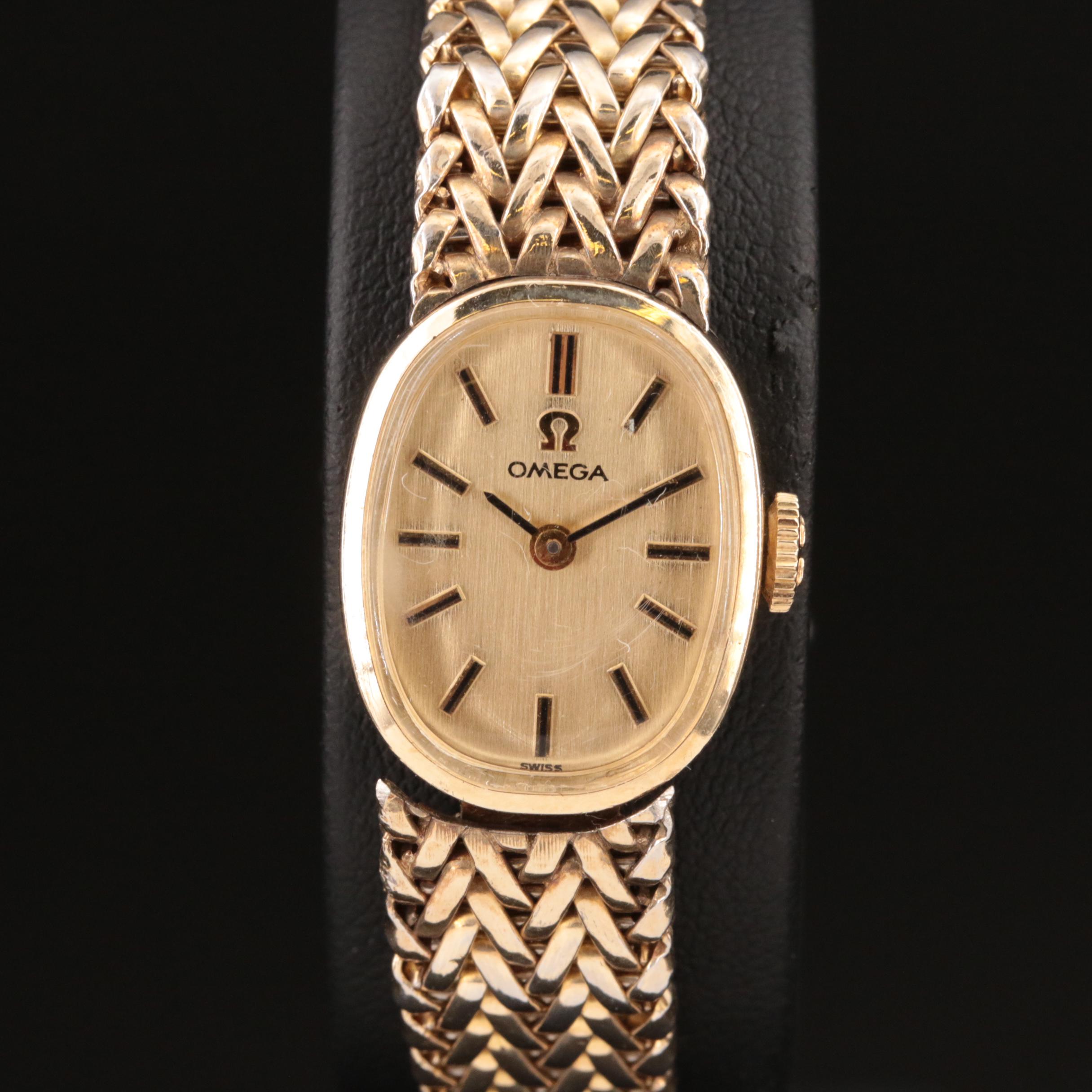 Omega Ellipse Gold-Filled Watch