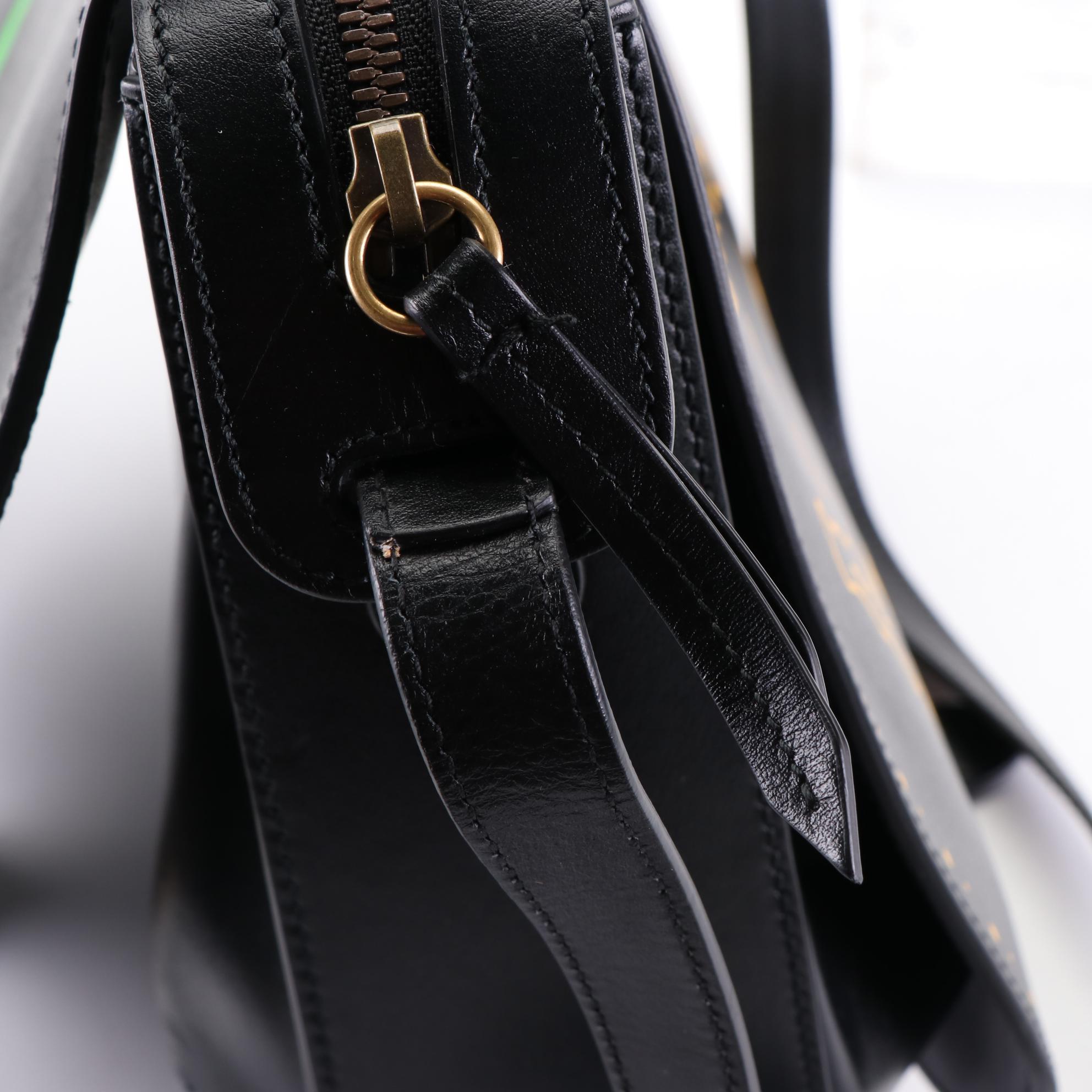 Gucci MLB Official LA Angels Messenger Bag in Leather