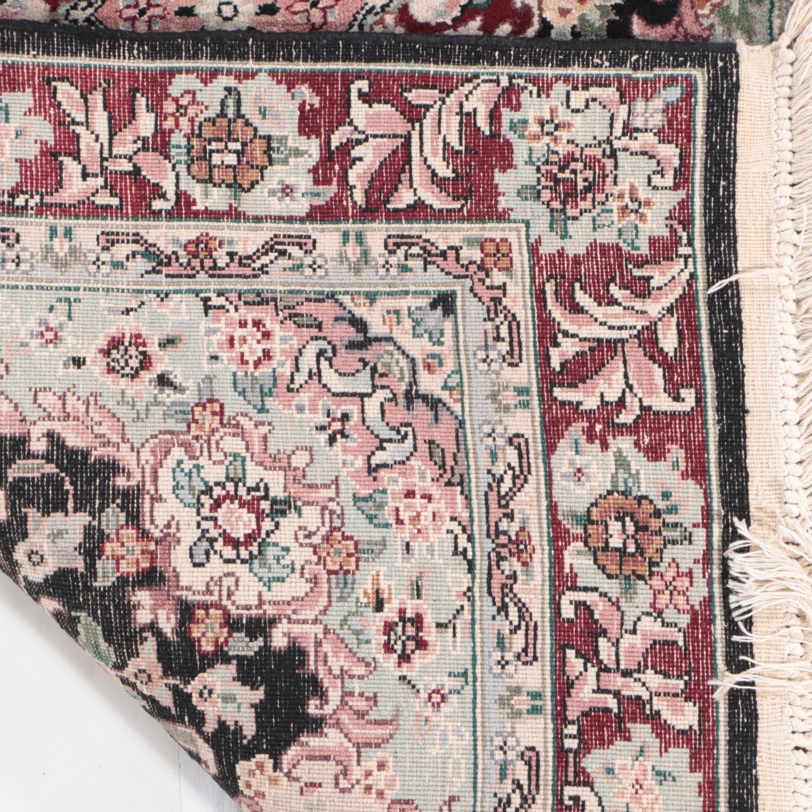 2'7 x 10'5 Hand-Knotted Sino-Persian Kashan Carpet Runner