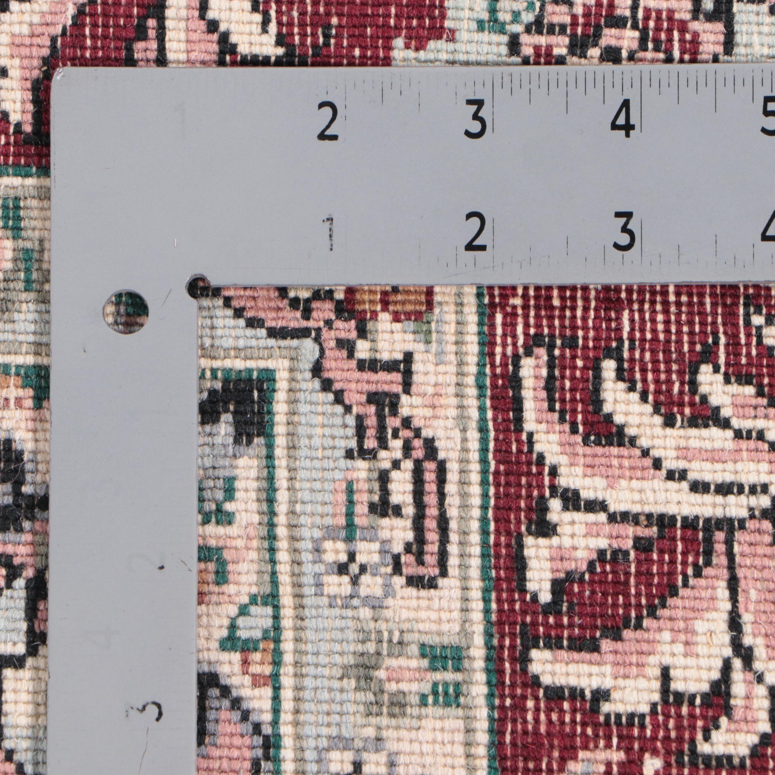 2'7 x 10'5 Hand-Knotted Sino-Persian Kashan Carpet Runner