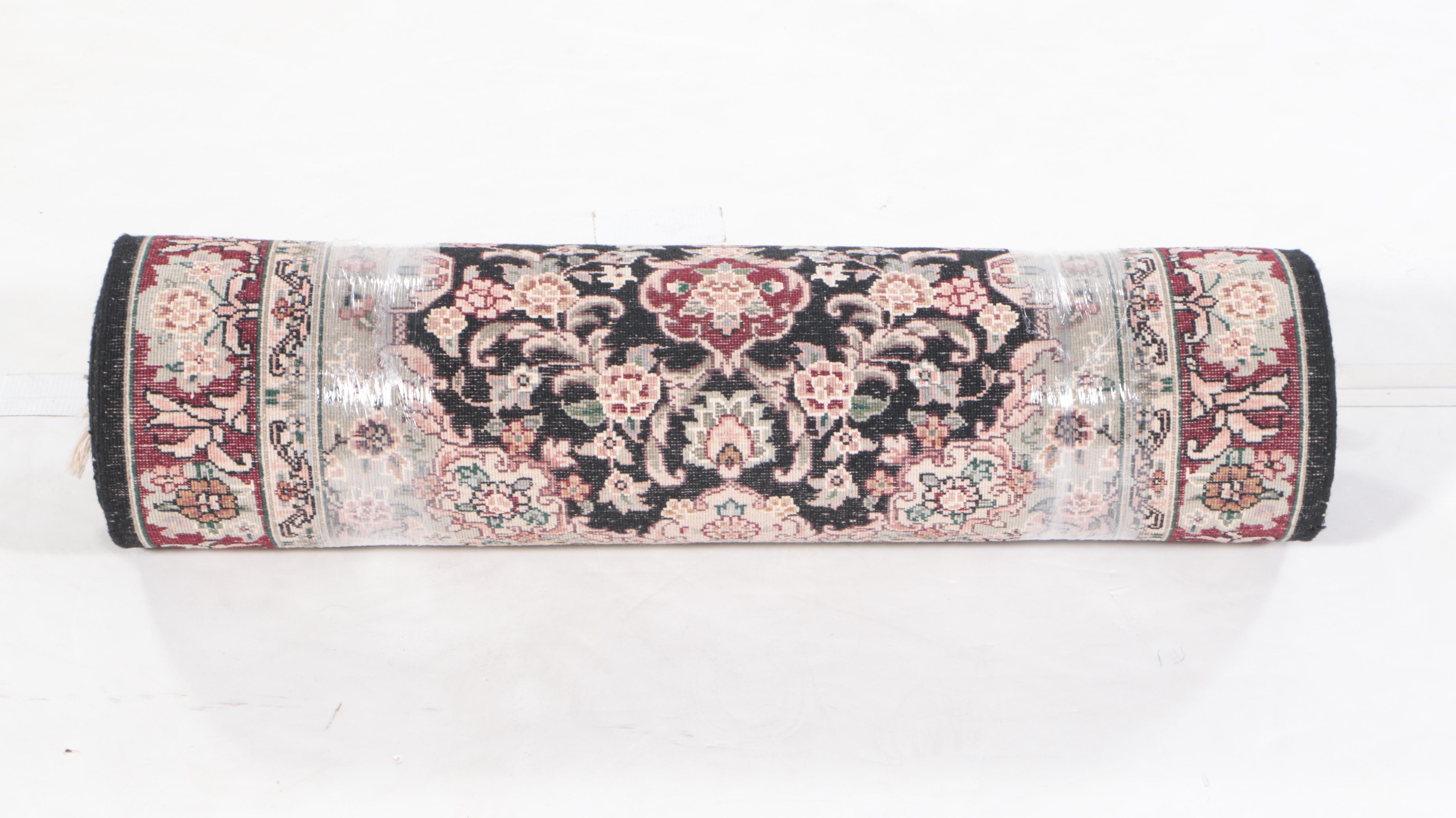 2'7 x 10'5 Hand-Knotted Sino-Persian Kashan Carpet Runner