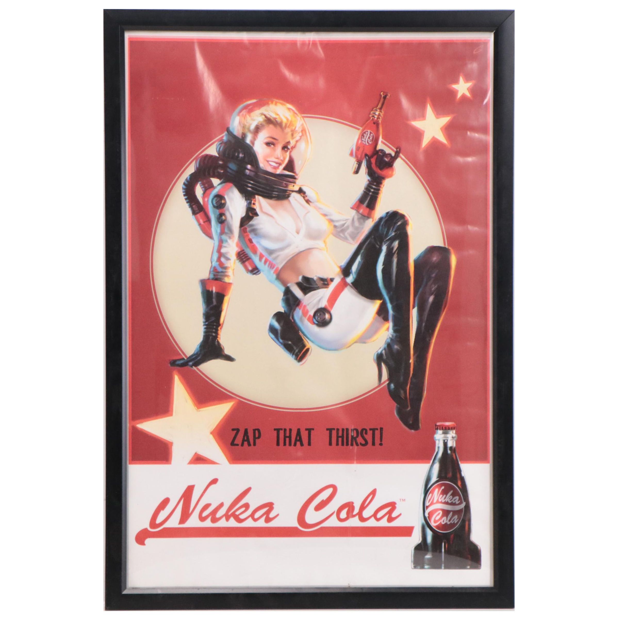 Offset Lithograph Advertisement Poster "Nuka Cola," Circa 2016