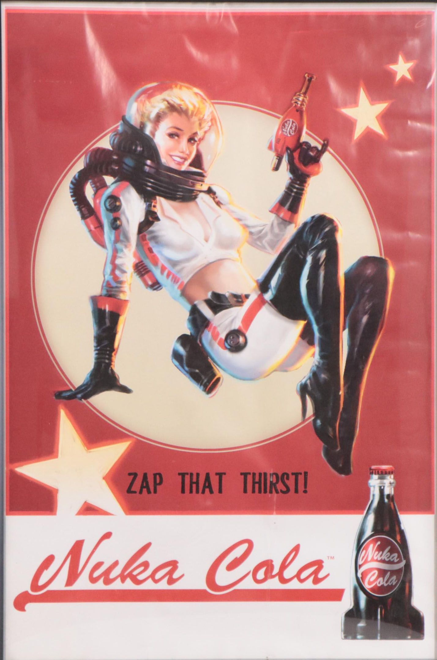 Offset Lithograph Advertisement Poster "Nuka Cola," Circa 2016