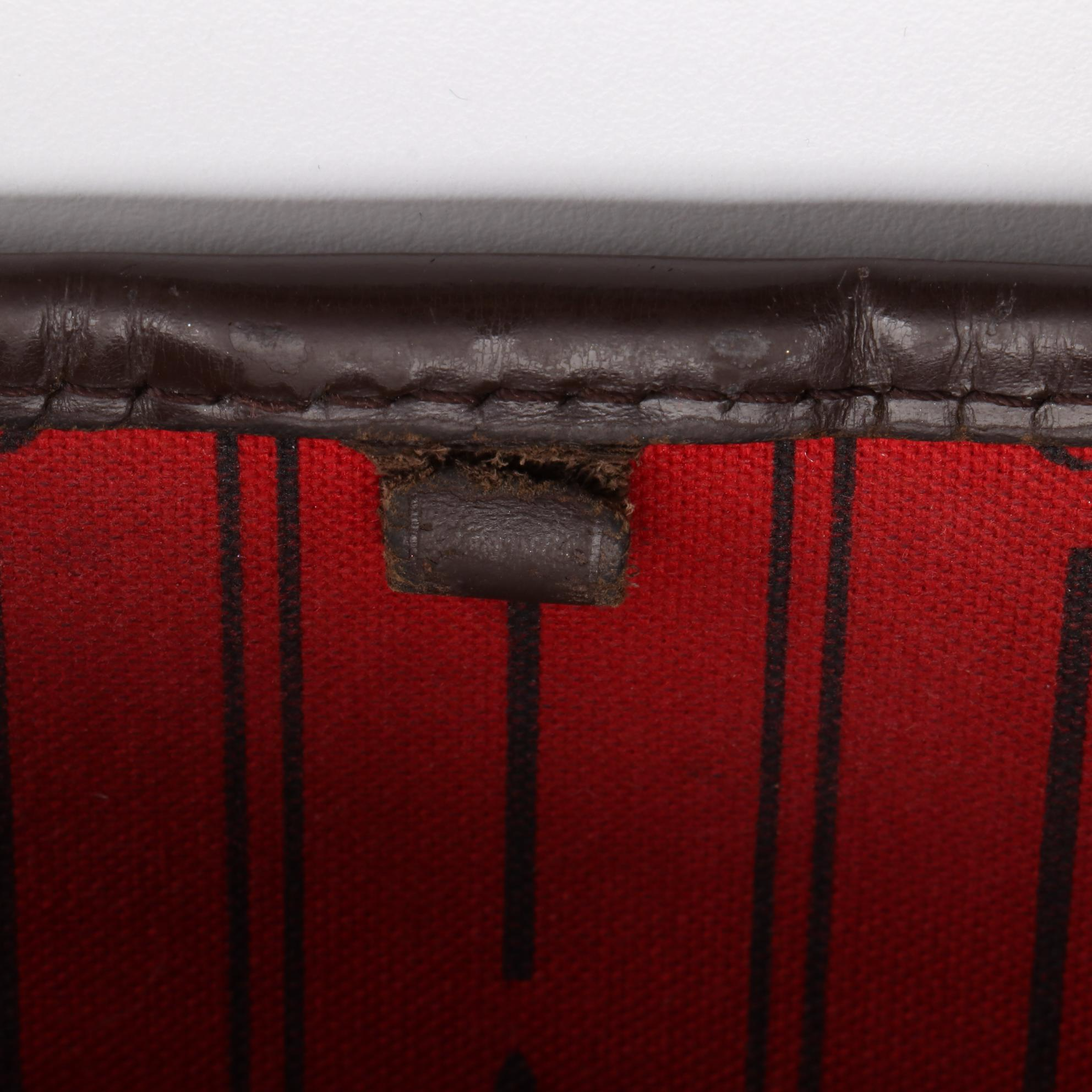 Louis Vuitton Neverfull PM in Damier Ebene Canvas