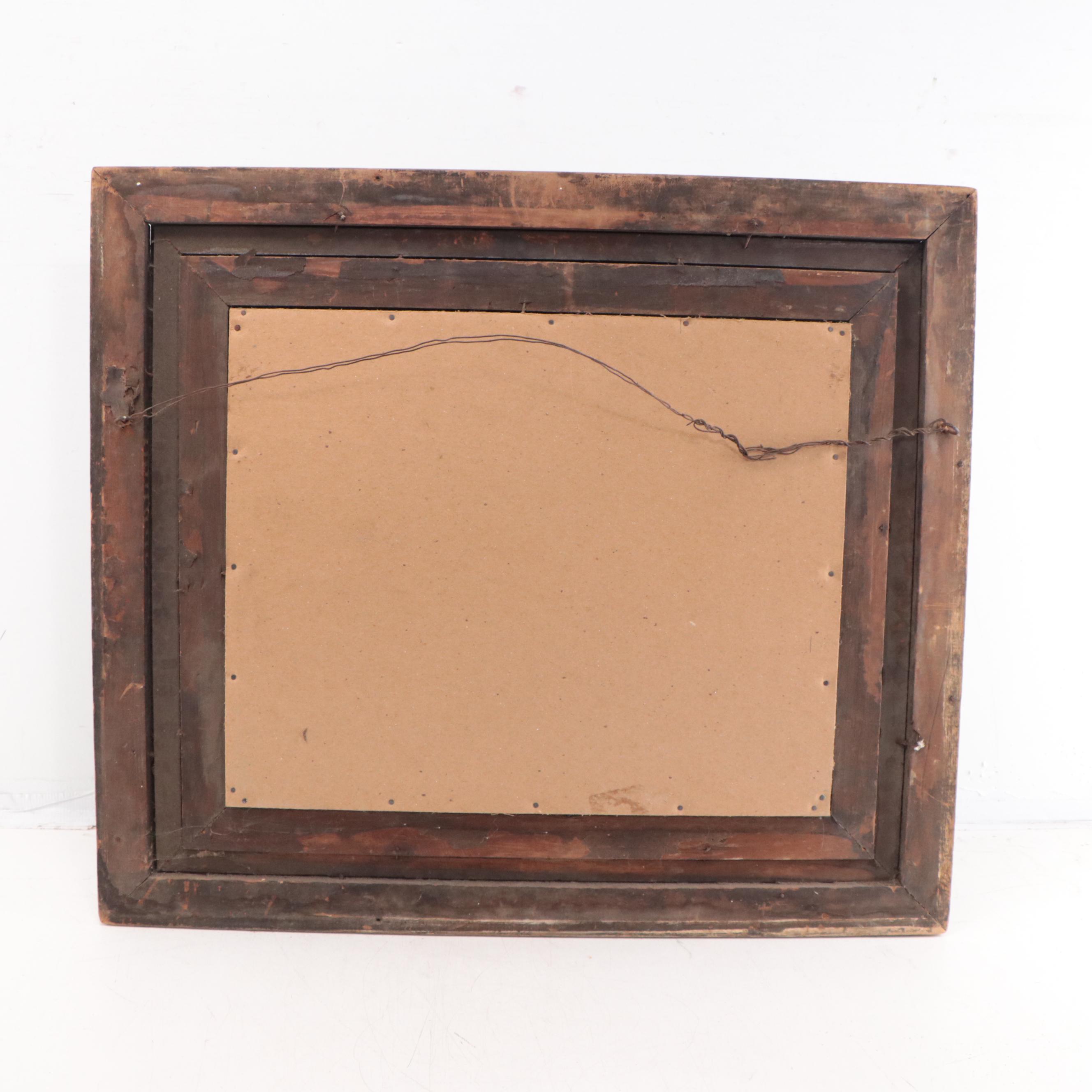 Letterpress Halftone "Sargent O'Leary Capturing a German Gun Single Handed"