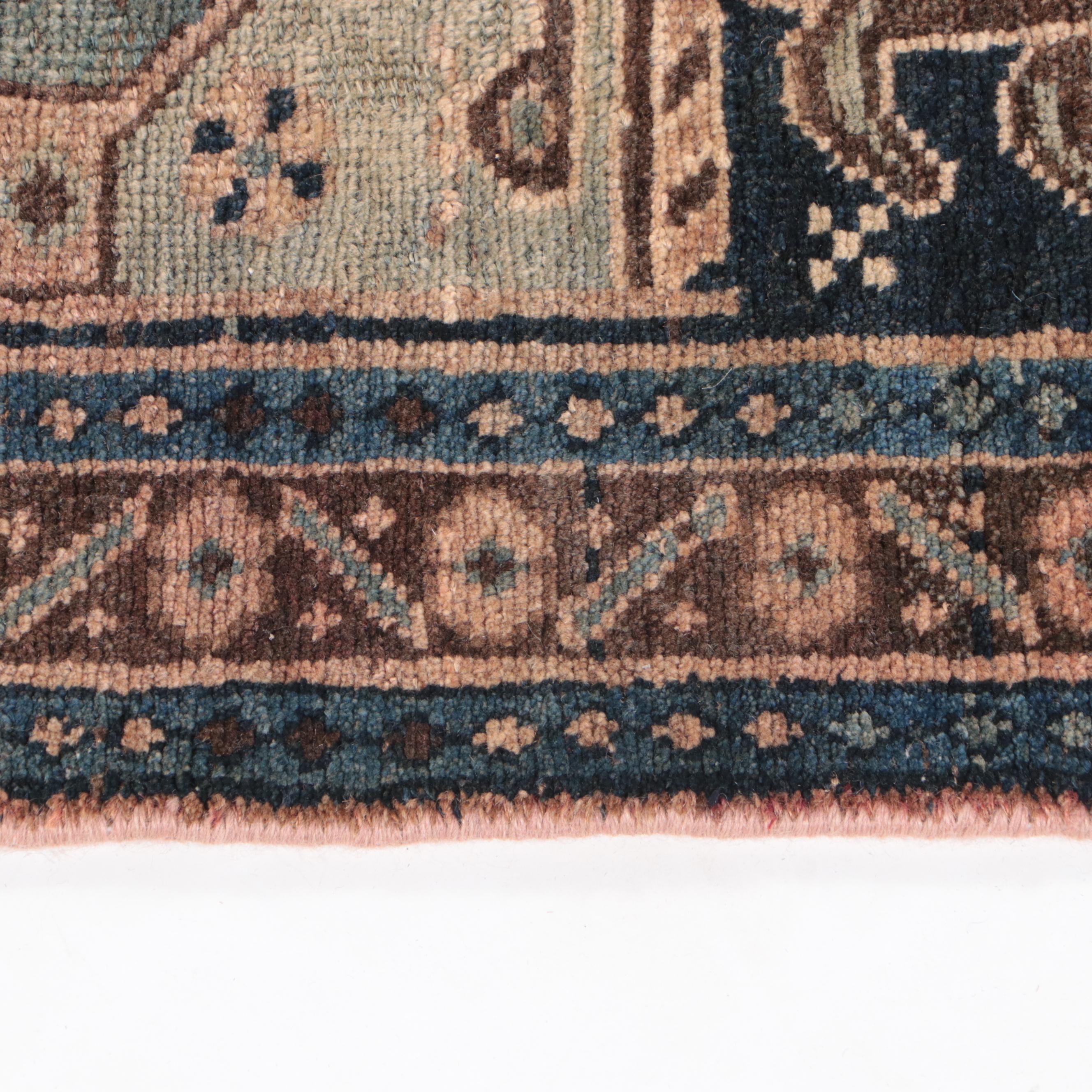 4'1 x 10'2 Hand-Knotted Northwest Persian Long Rug