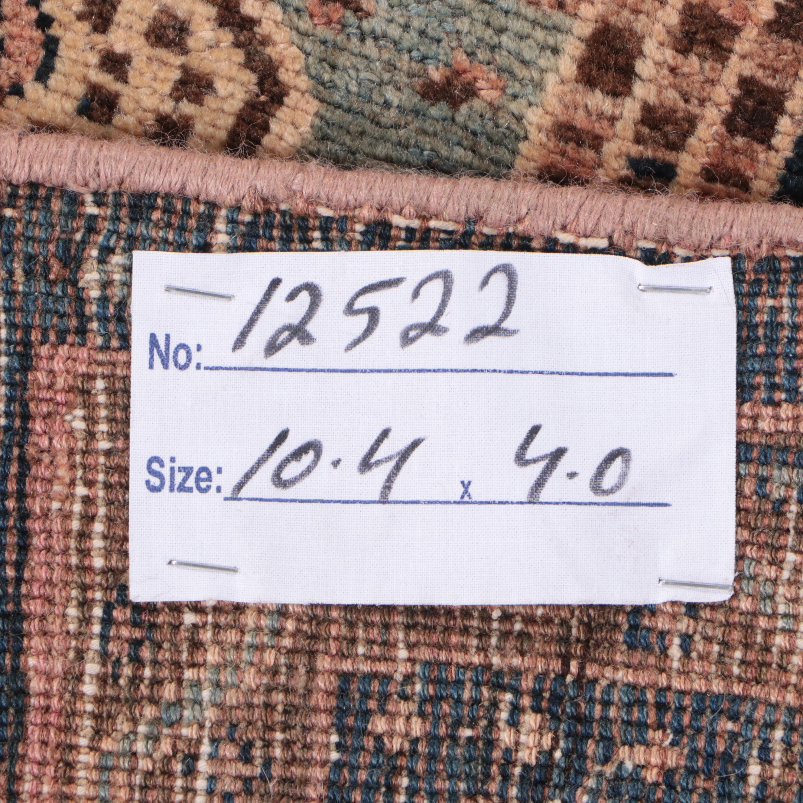 4'1 x 10'2 Hand-Knotted Northwest Persian Long Rug