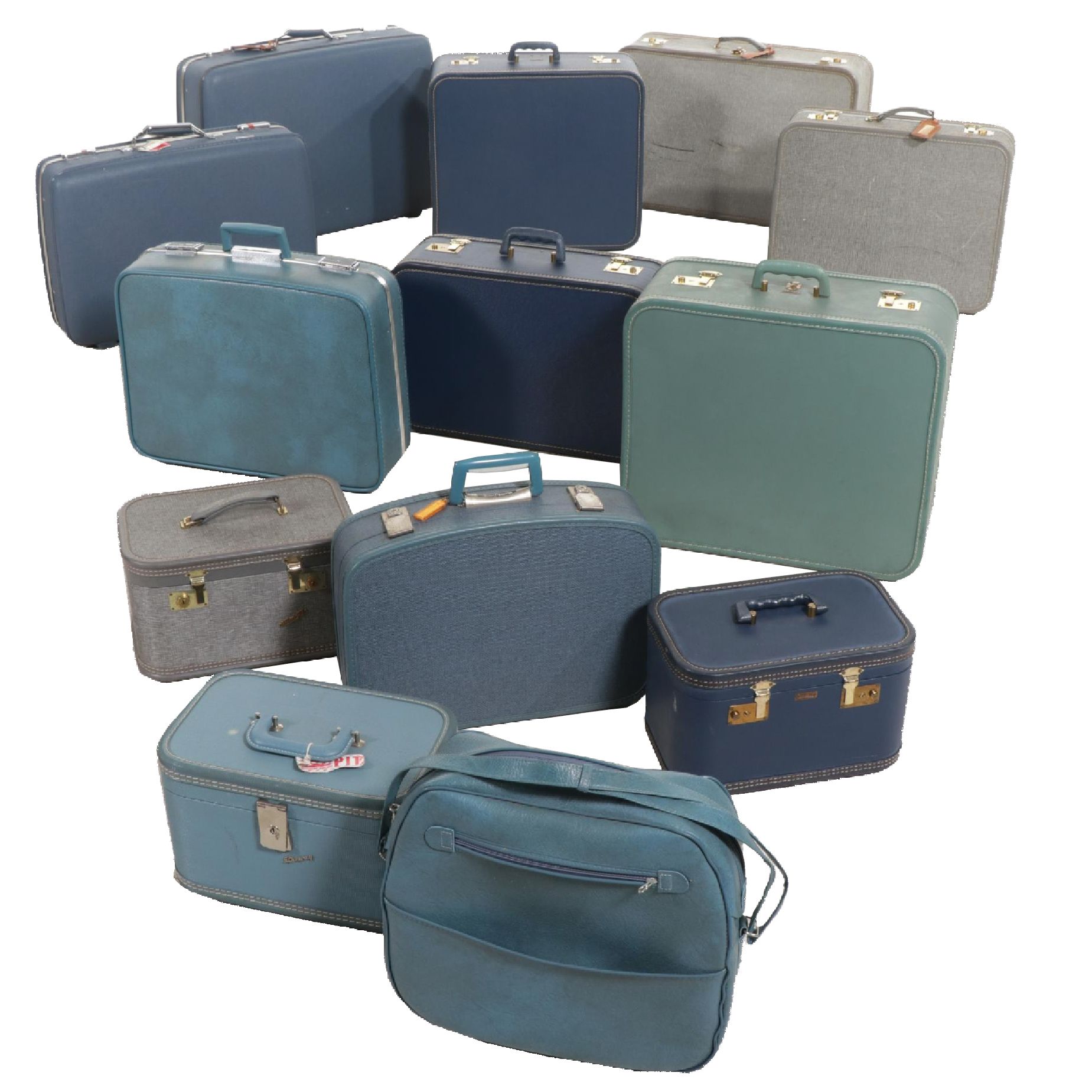 Luggage Featuring Towncraft, American Tourister, and More, Mid to Late 20th C.