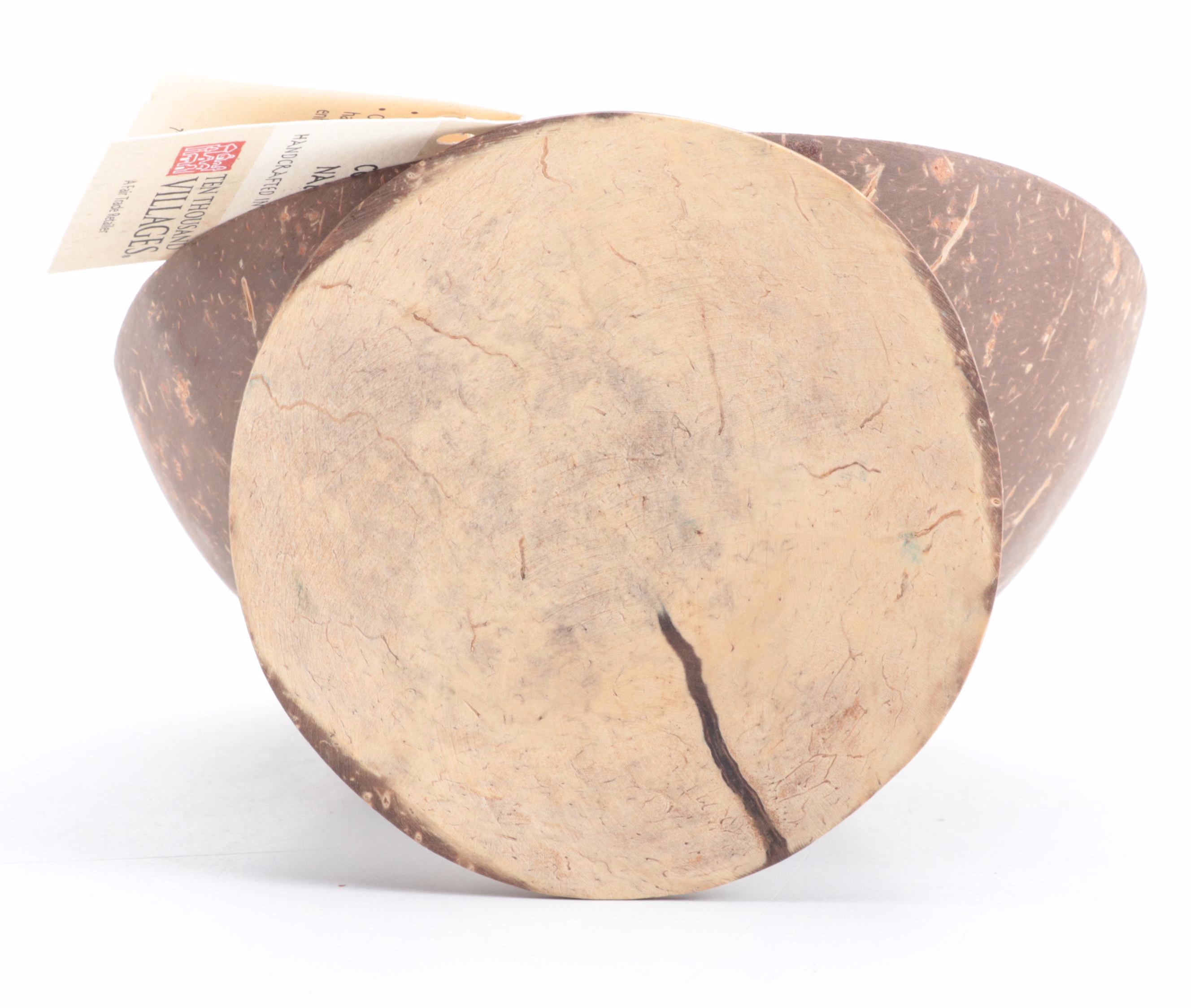 Coconut Shell Christmas Nativity with Other Nativities and Figurines