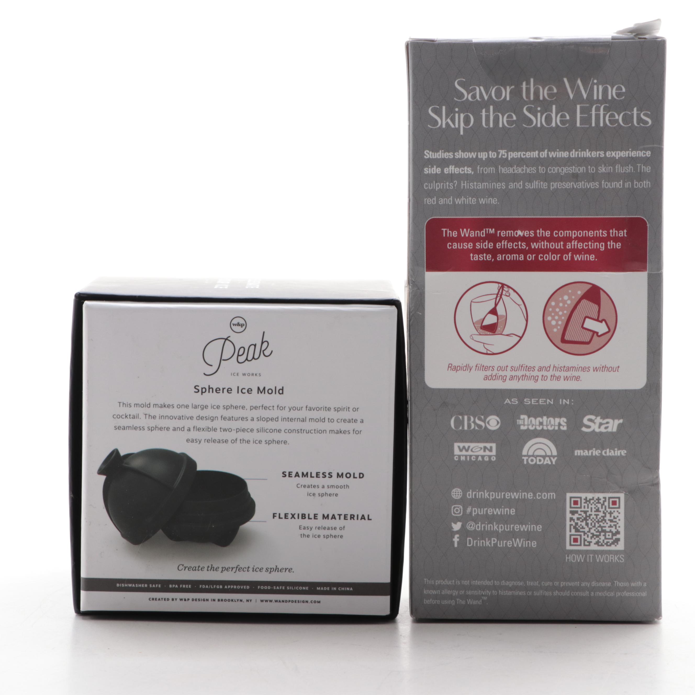 Costco Professional Corkscrew with Ice Sphere Mold and Wine Filter