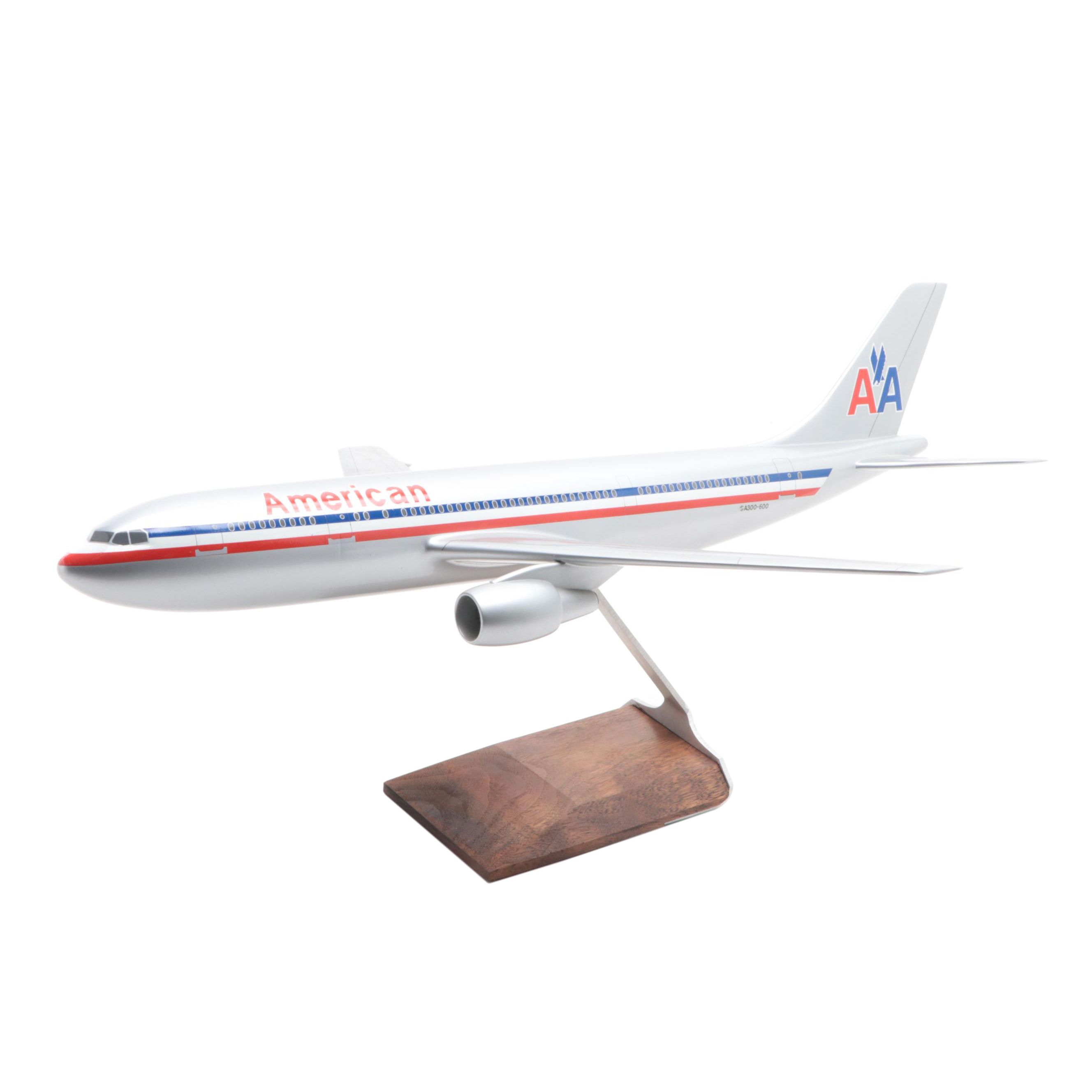 American Airlines A300-600 Model Airplane