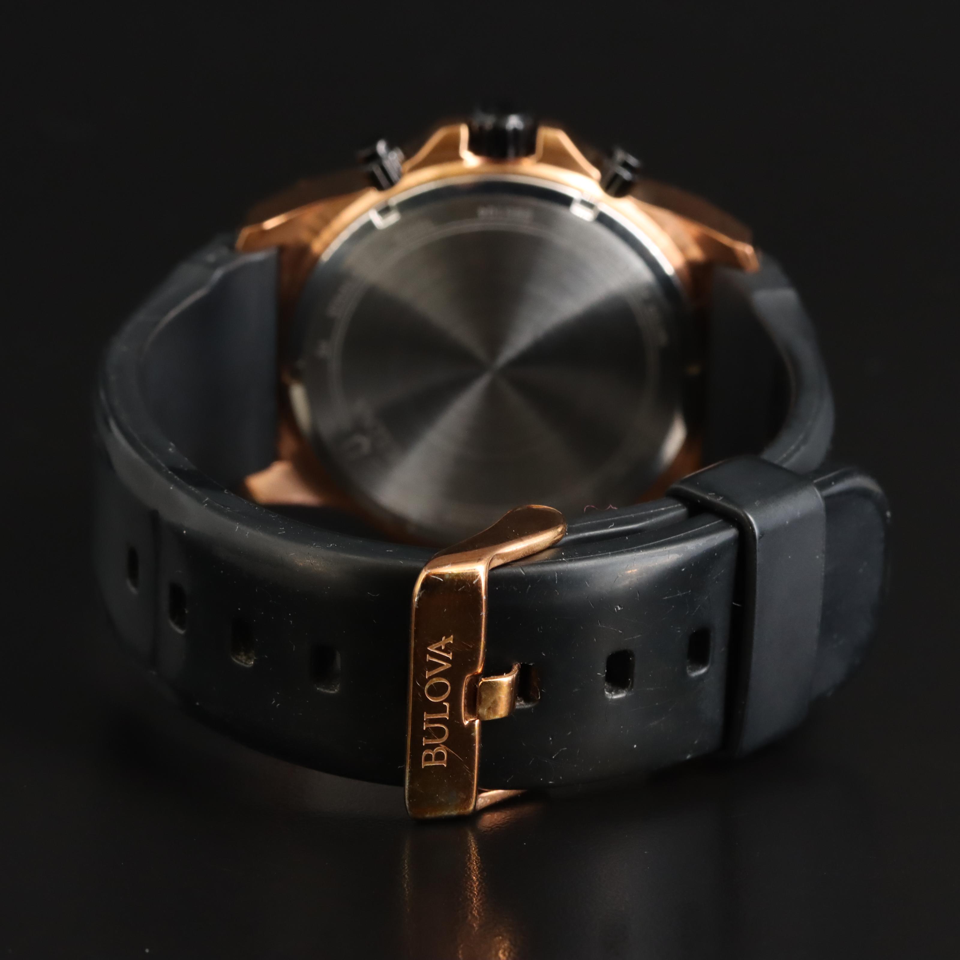 Bulova Marine Star 100 Meters Chronograph Watch