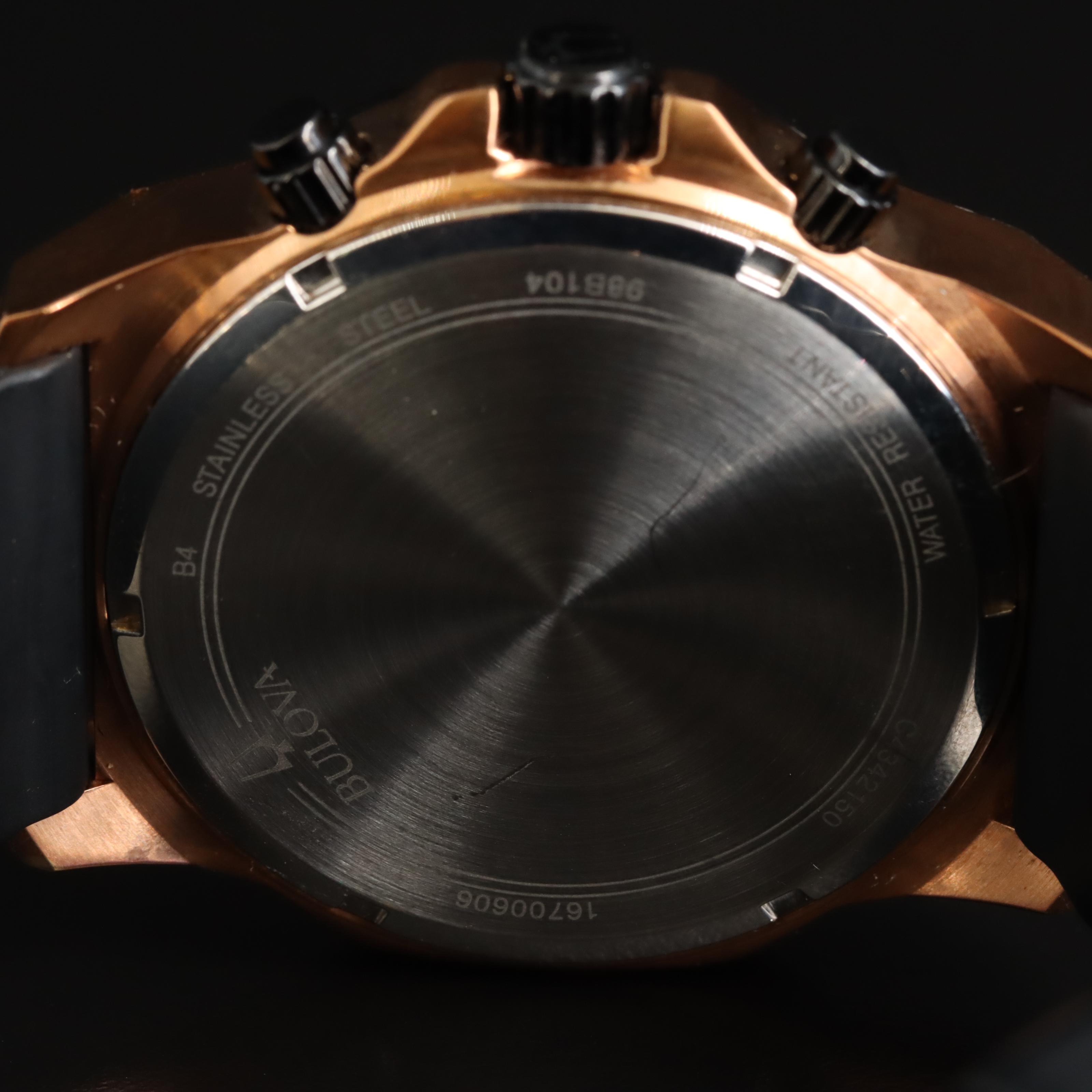 Bulova Marine Star 100 Meters Chronograph Watch