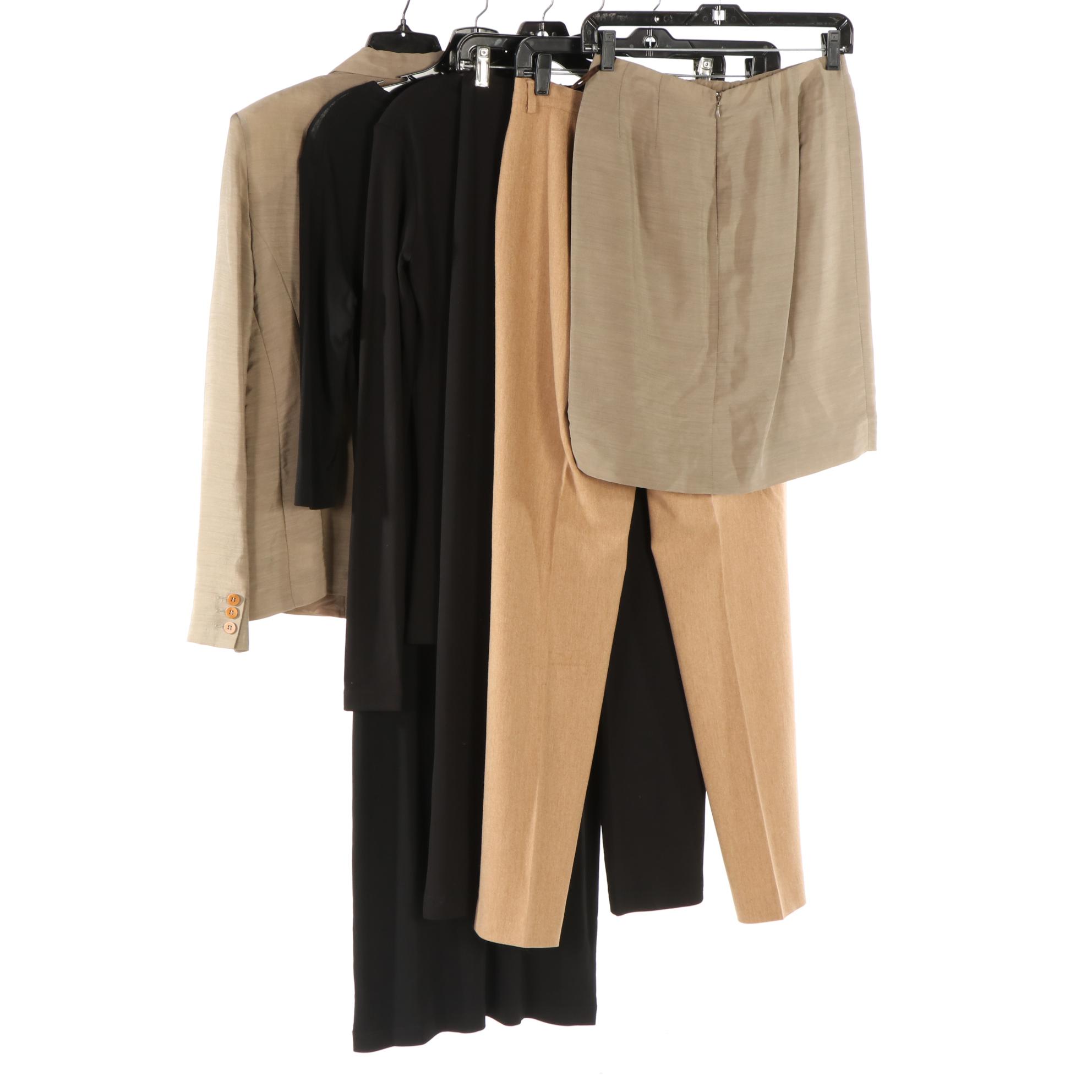 Donna Karan Signature Separates and Escada Trousers