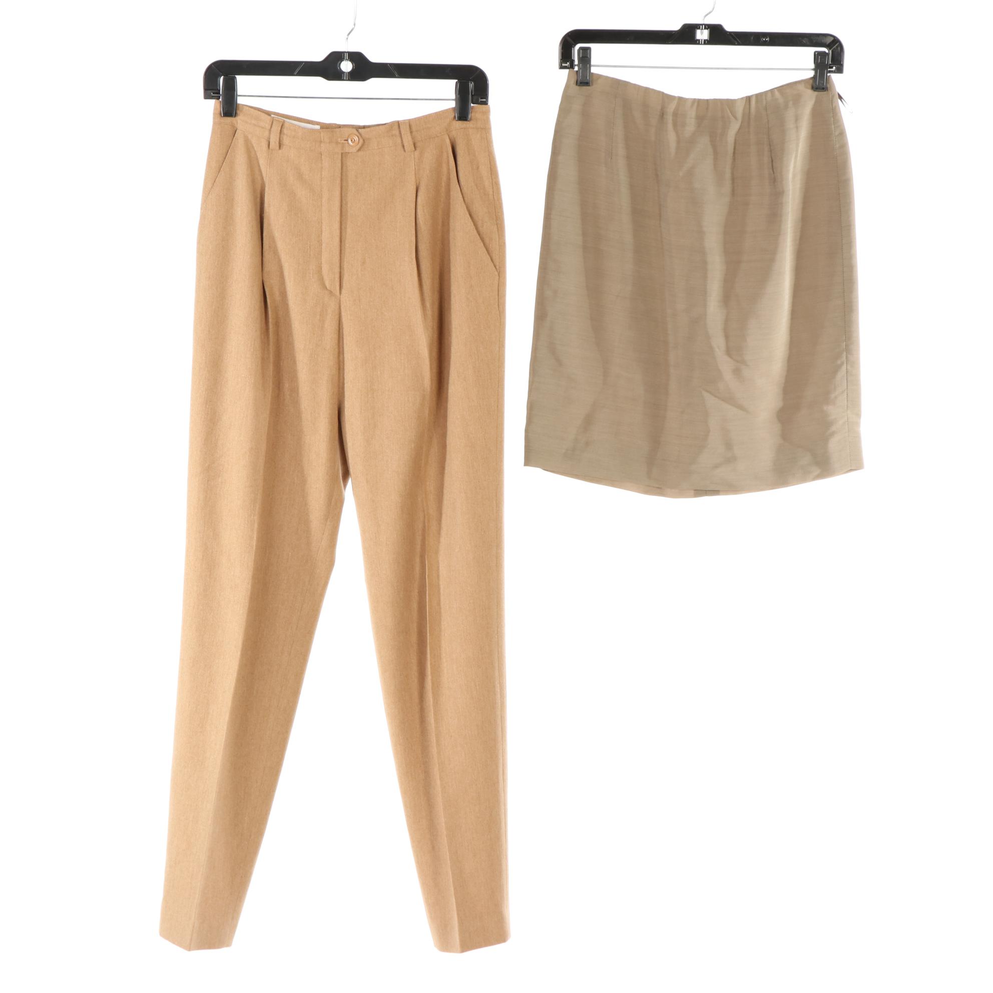 Donna Karan Signature Separates and Escada Trousers