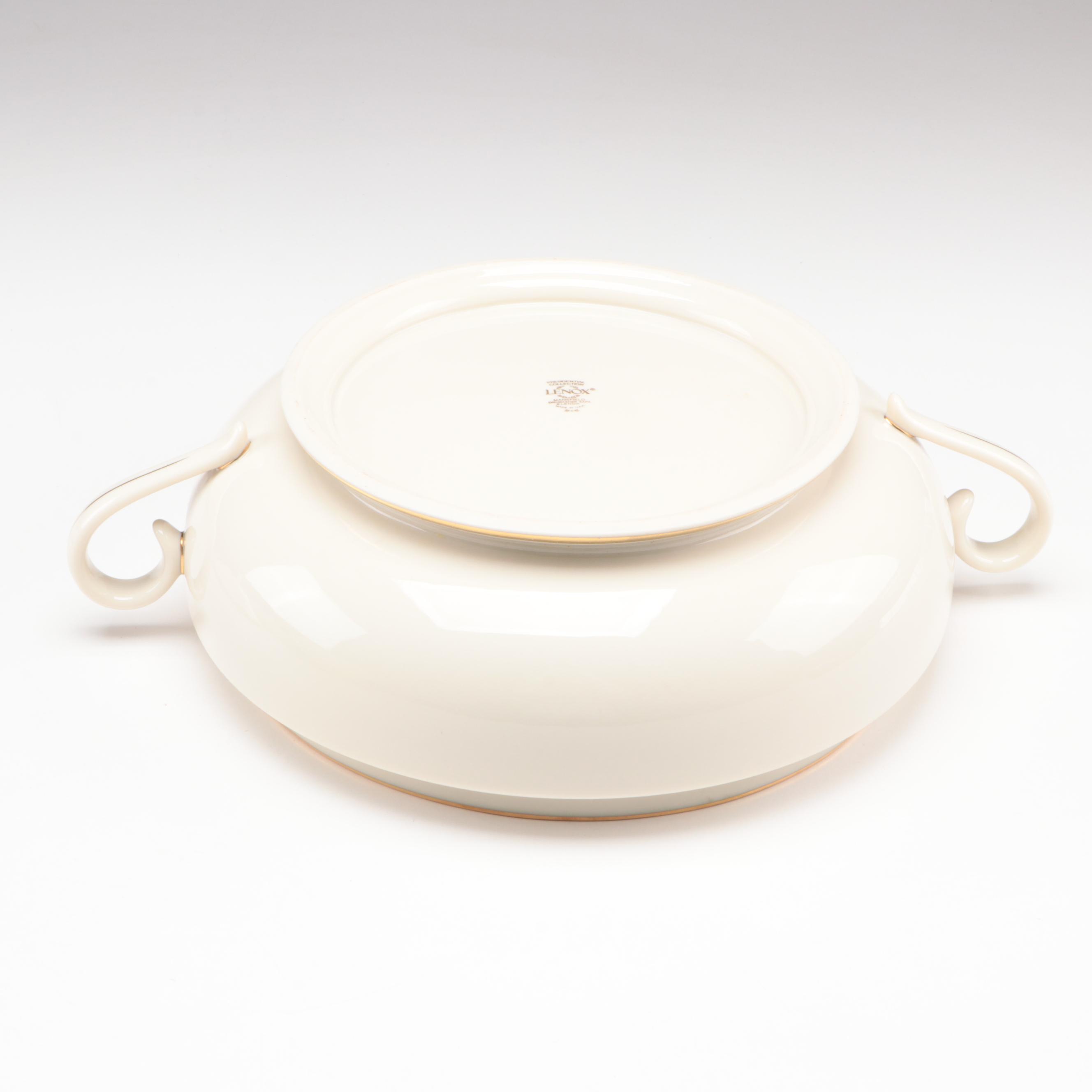 Lenox "Mansfield" Covered Vegetable and Other Lenox Porcelain Bowls