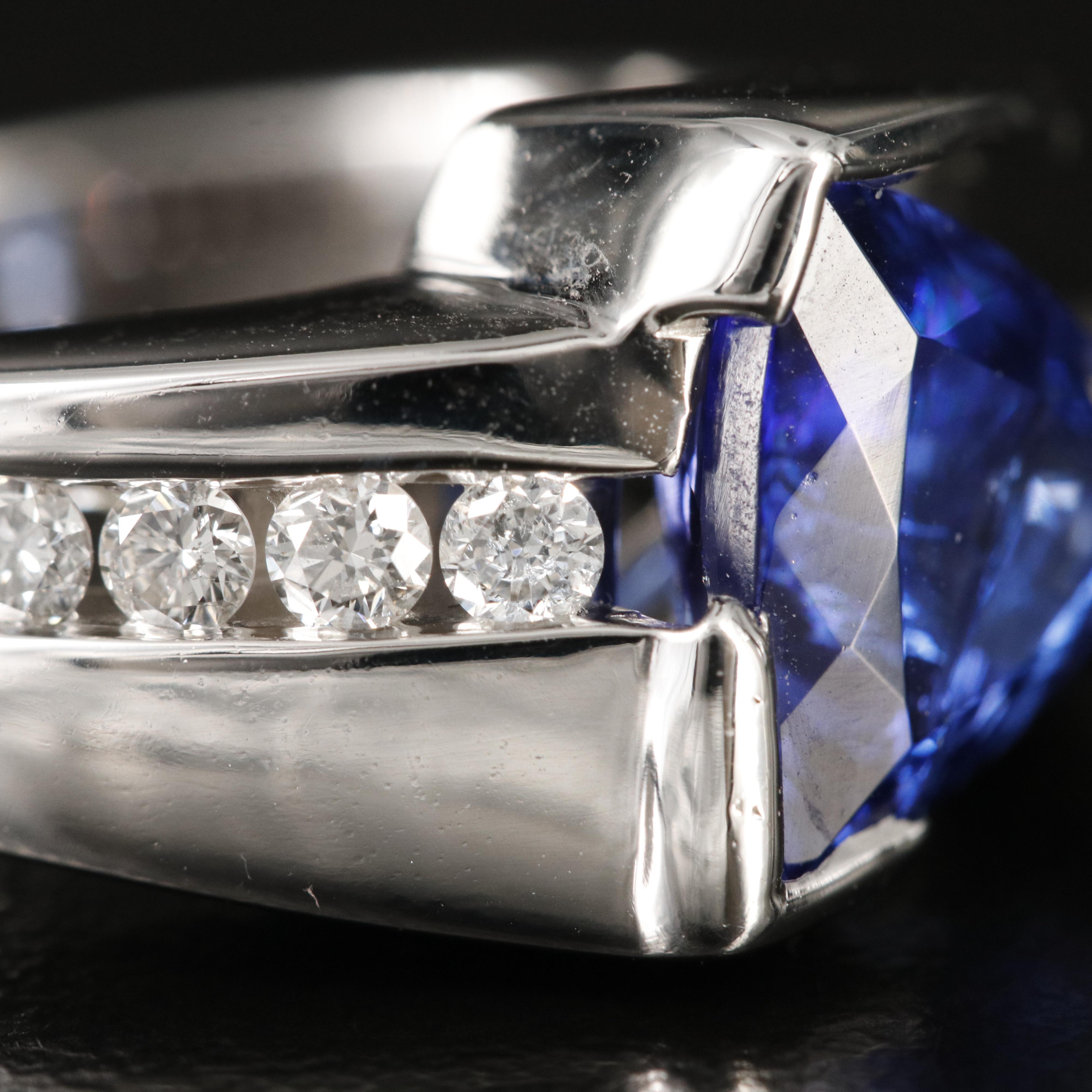 14K Tanzanite and Diamond Ring