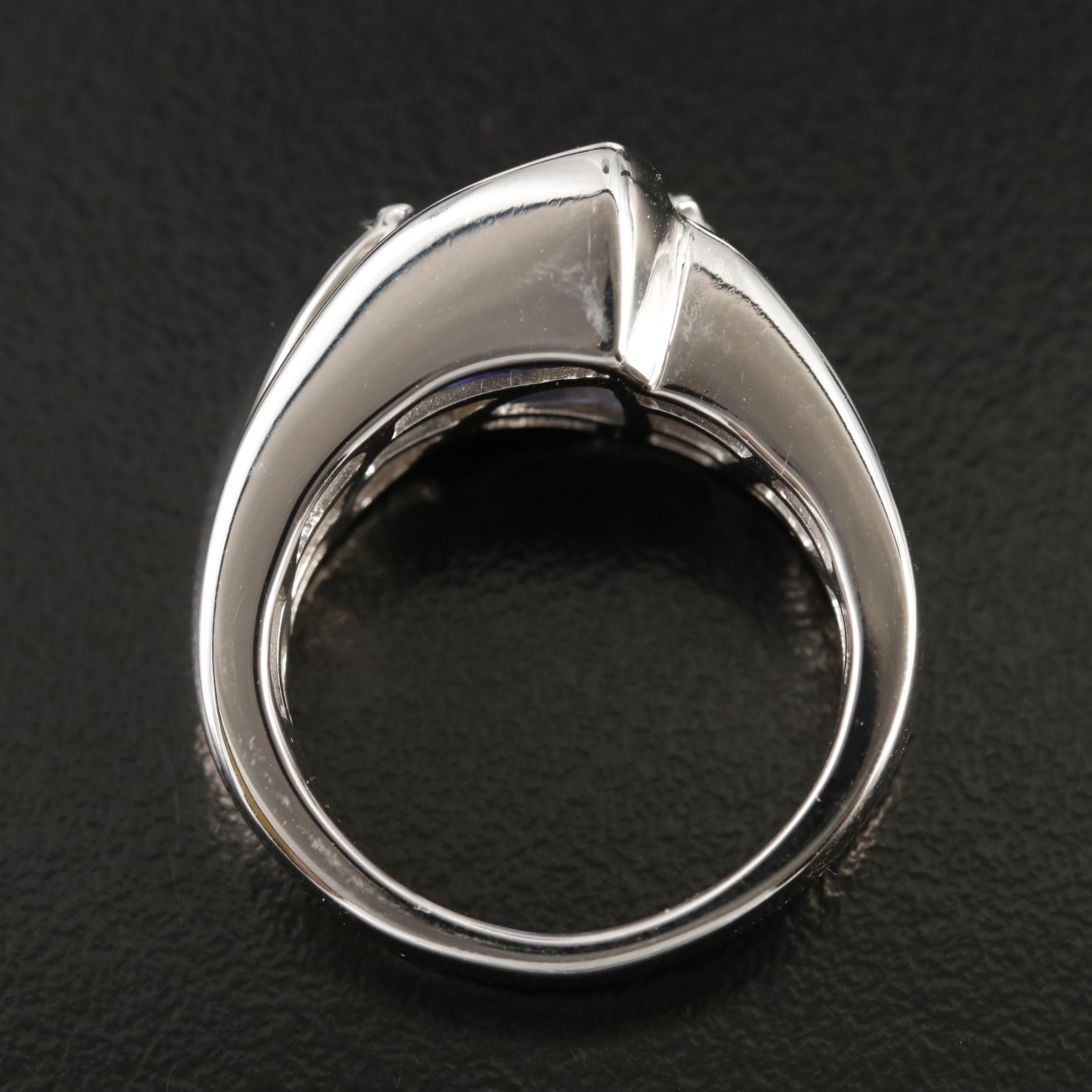 14K Tanzanite and Diamond Ring